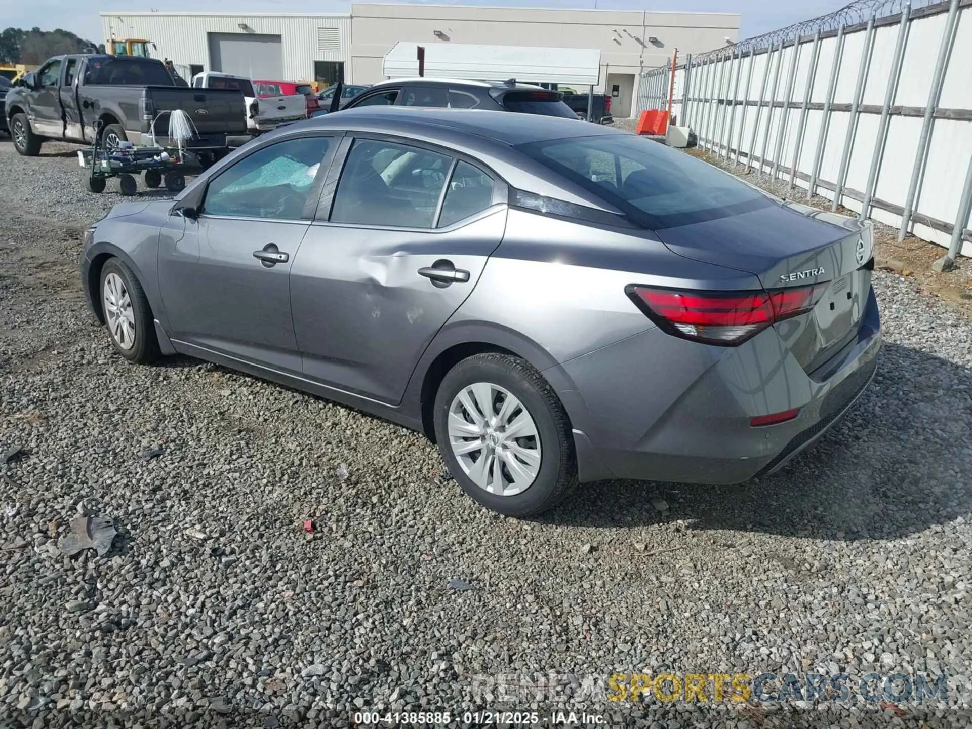 3 Photograph of a damaged car 3N1AB8BV7NY276178 NISSAN SENTRA 2022