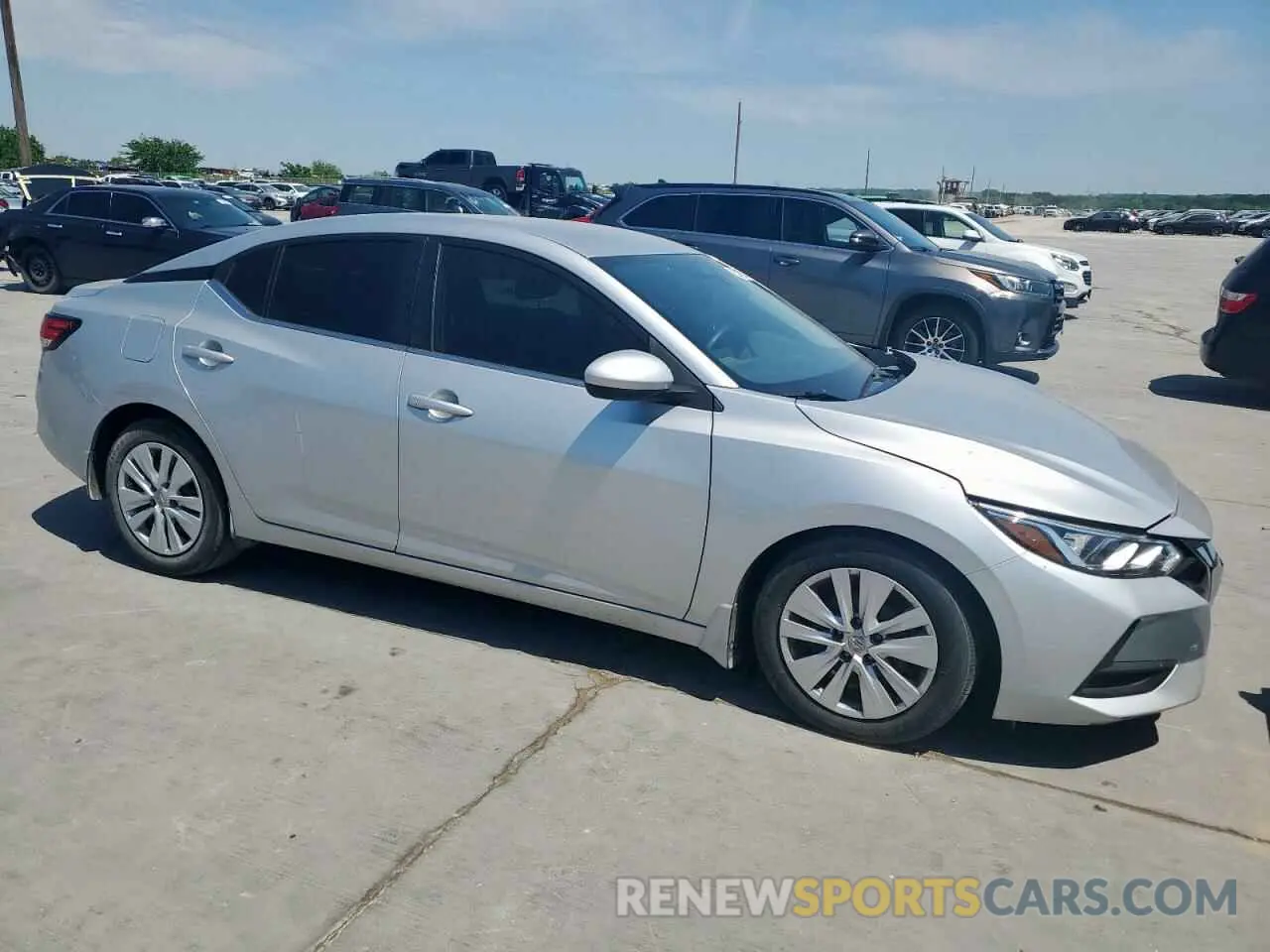 4 Photograph of a damaged car 3N1AB8BV7NY281431 NISSAN SENTRA 2022