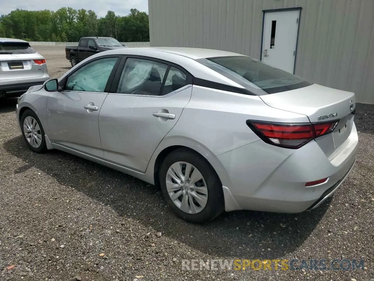 2 Photograph of a damaged car 3N1AB8BV7NY282742 NISSAN SENTRA 2022