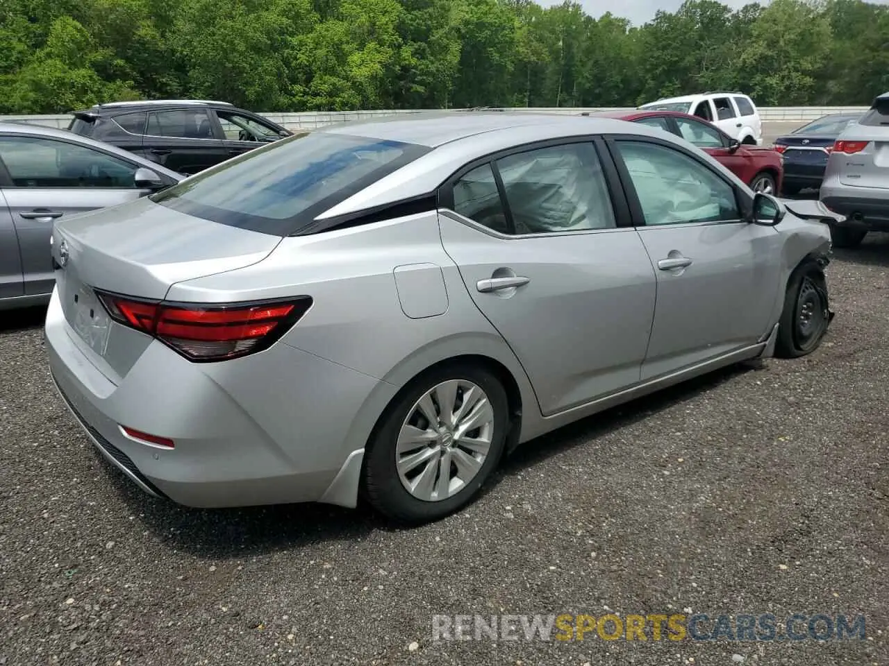 3 Photograph of a damaged car 3N1AB8BV7NY282742 NISSAN SENTRA 2022