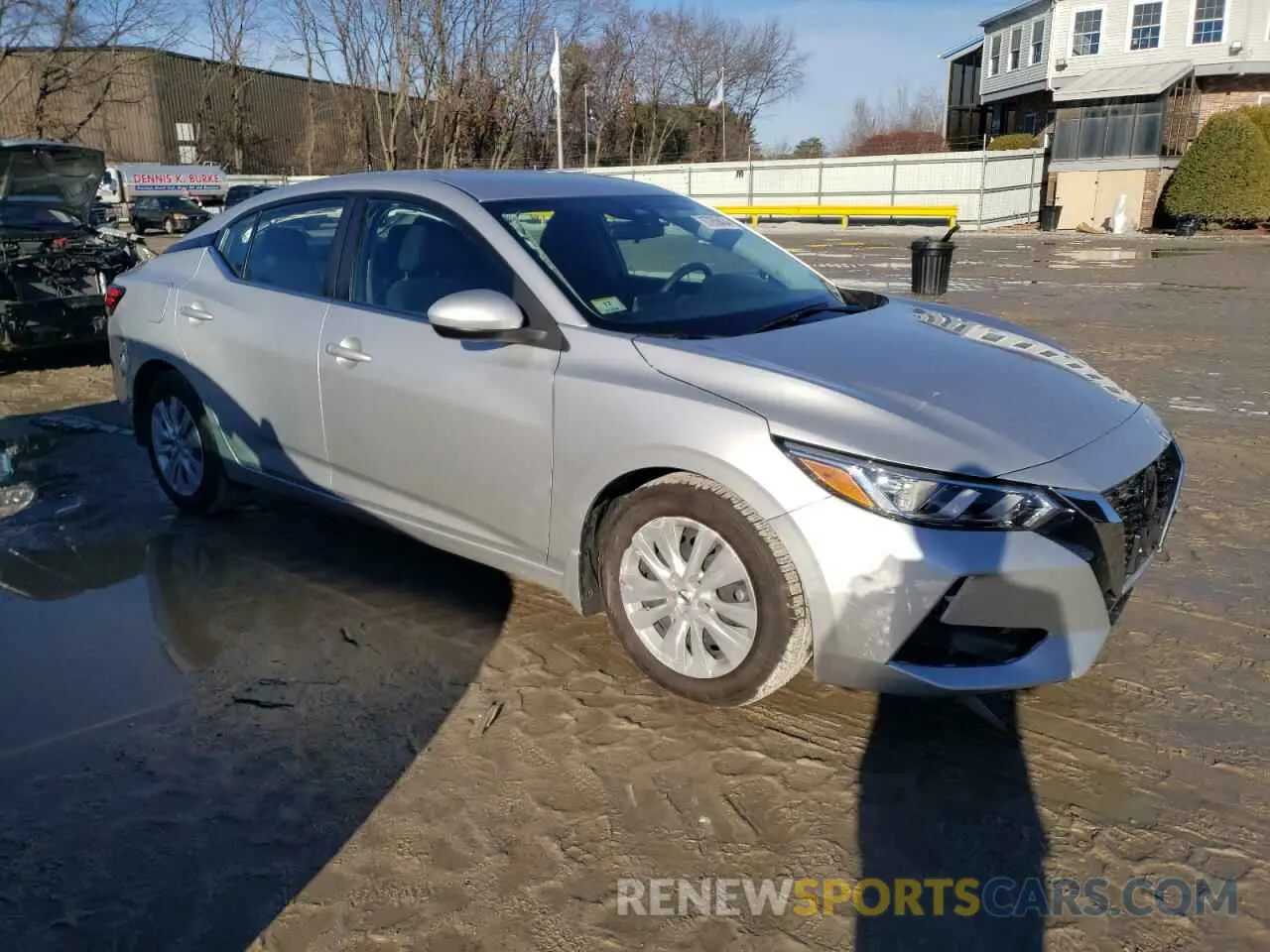 4 Photograph of a damaged car 3N1AB8BV8NY207984 NISSAN SENTRA 2022
