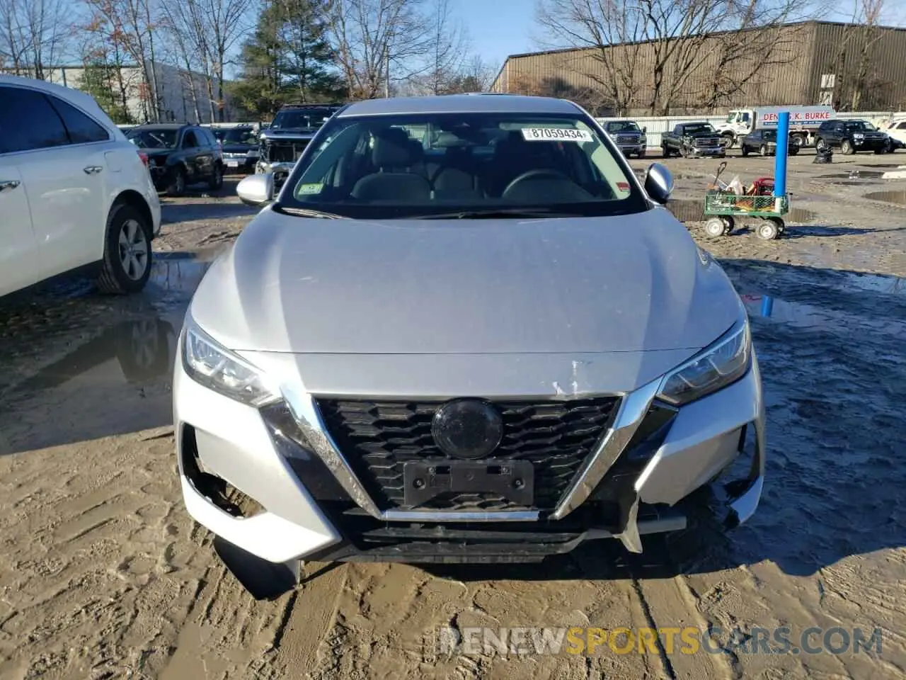5 Photograph of a damaged car 3N1AB8BV8NY207984 NISSAN SENTRA 2022