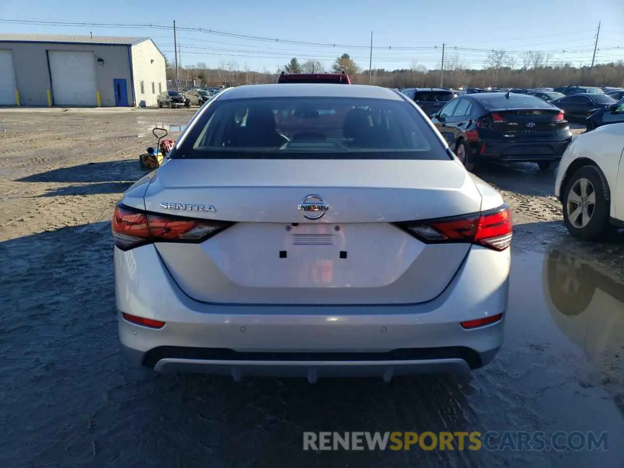 6 Photograph of a damaged car 3N1AB8BV8NY207984 NISSAN SENTRA 2022