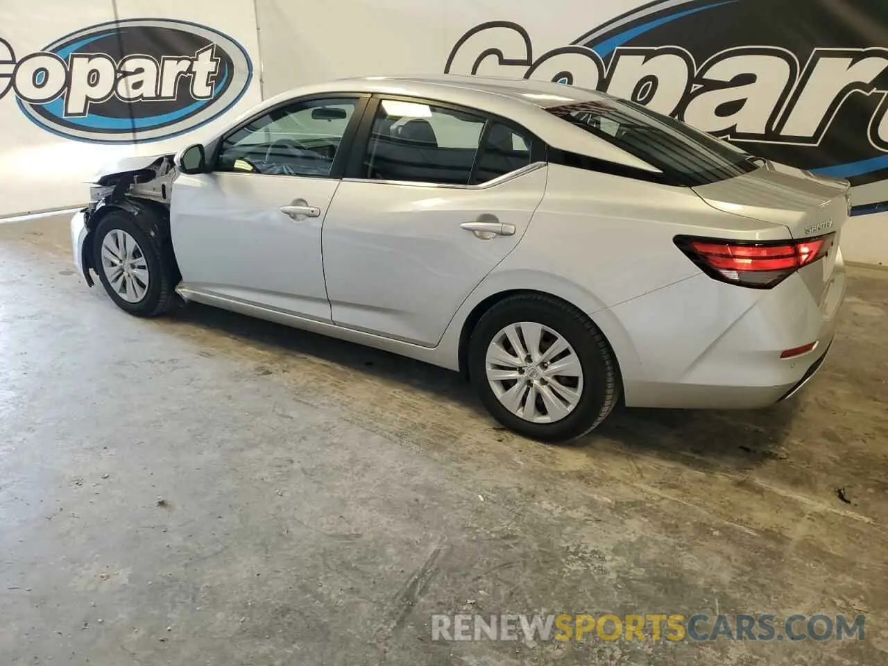 2 Photograph of a damaged car 3N1AB8BV8NY264931 NISSAN SENTRA 2022