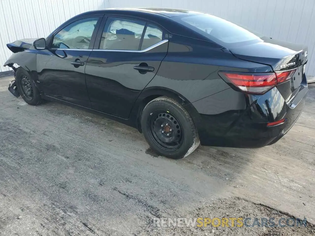 2 Photograph of a damaged car 3N1AB8BV8NY277369 NISSAN SENTRA 2022