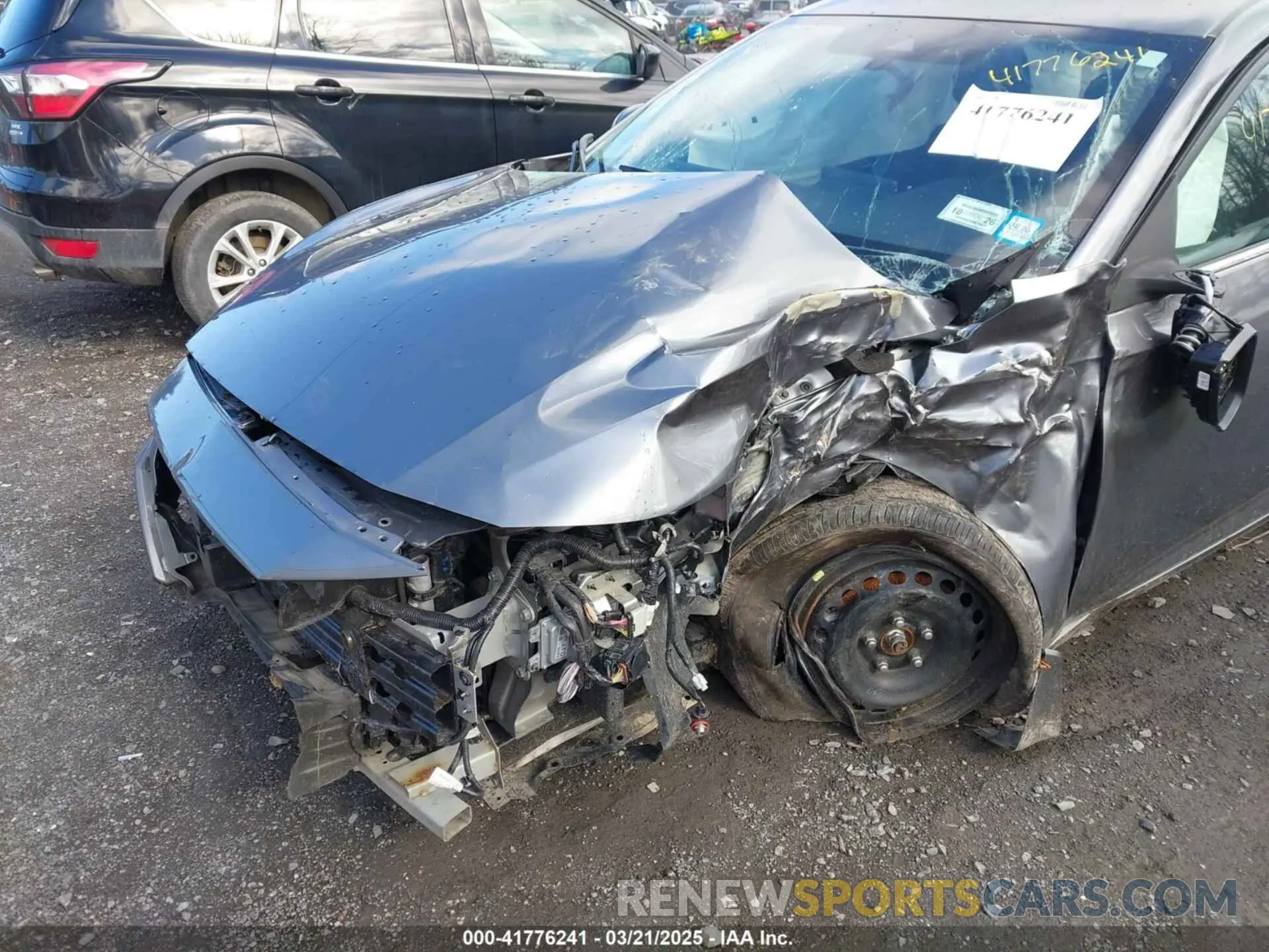 17 Photograph of a damaged car 3N1AB8BV8NY278120 NISSAN SENTRA 2022
