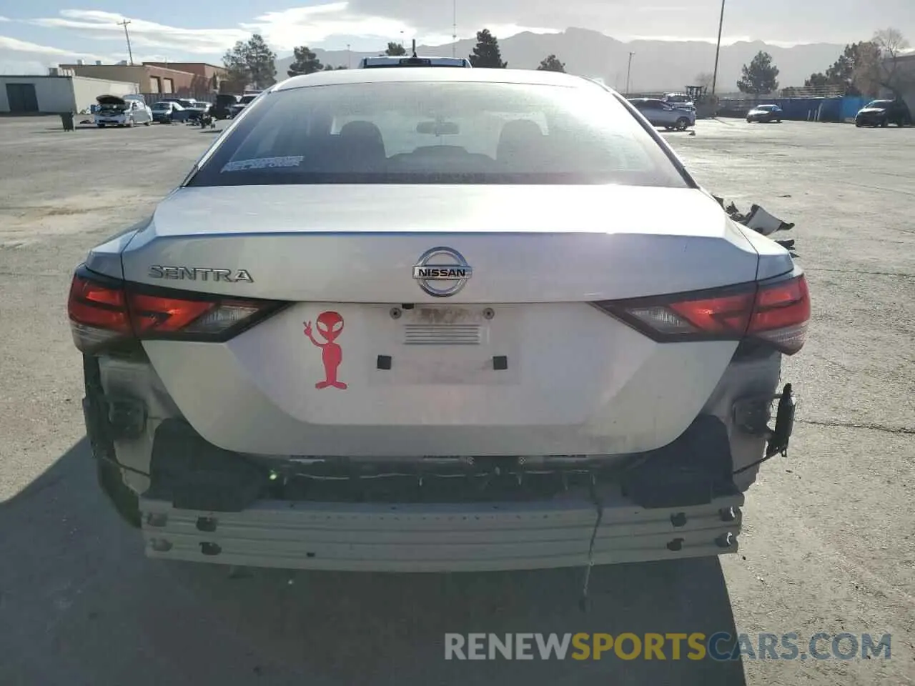 6 Photograph of a damaged car 3N1AB8BV8NY279008 NISSAN SENTRA 2022