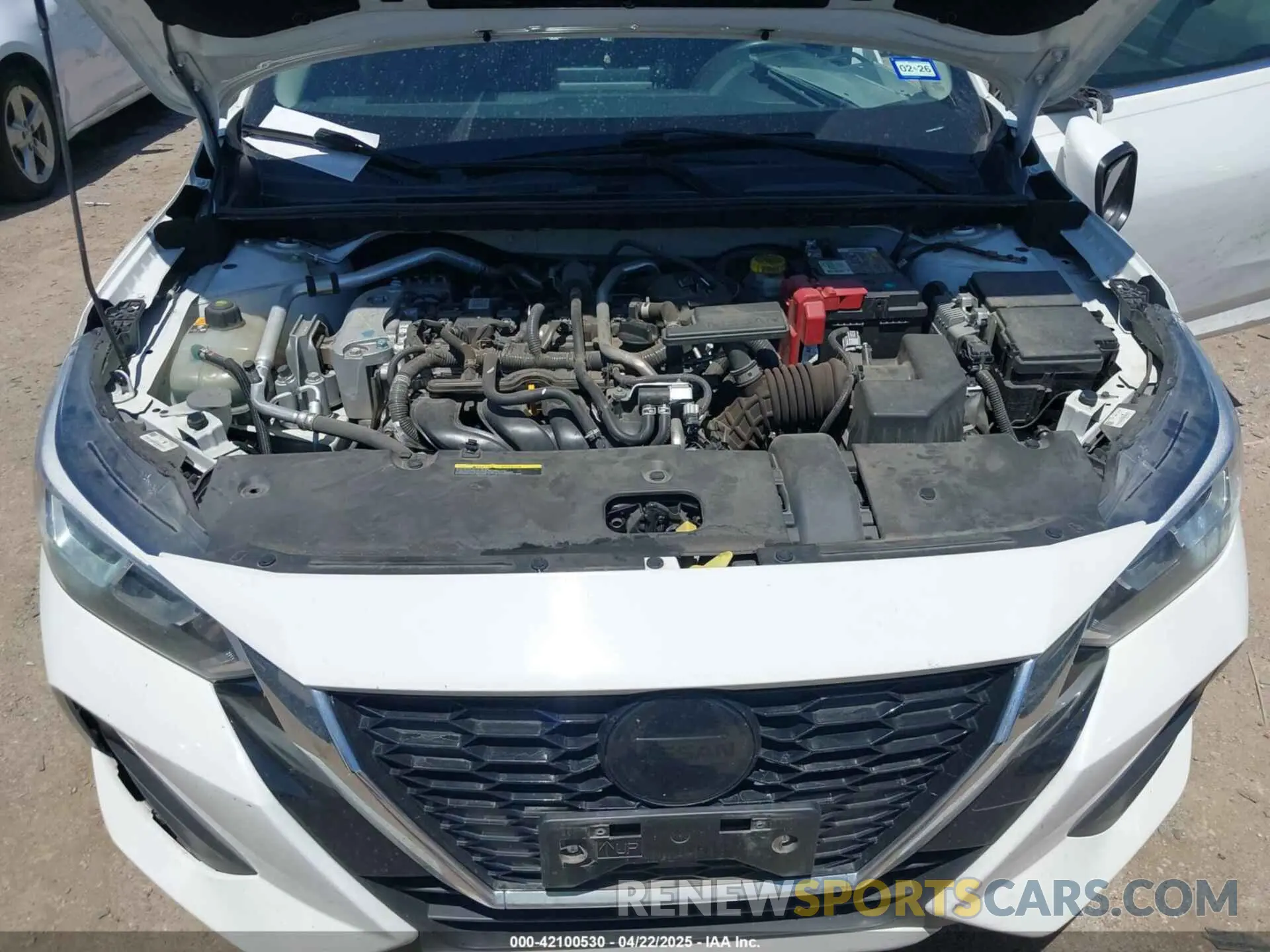 10 Photograph of a damaged car 3N1AB8BV9NY238631 NISSAN SENTRA 2022