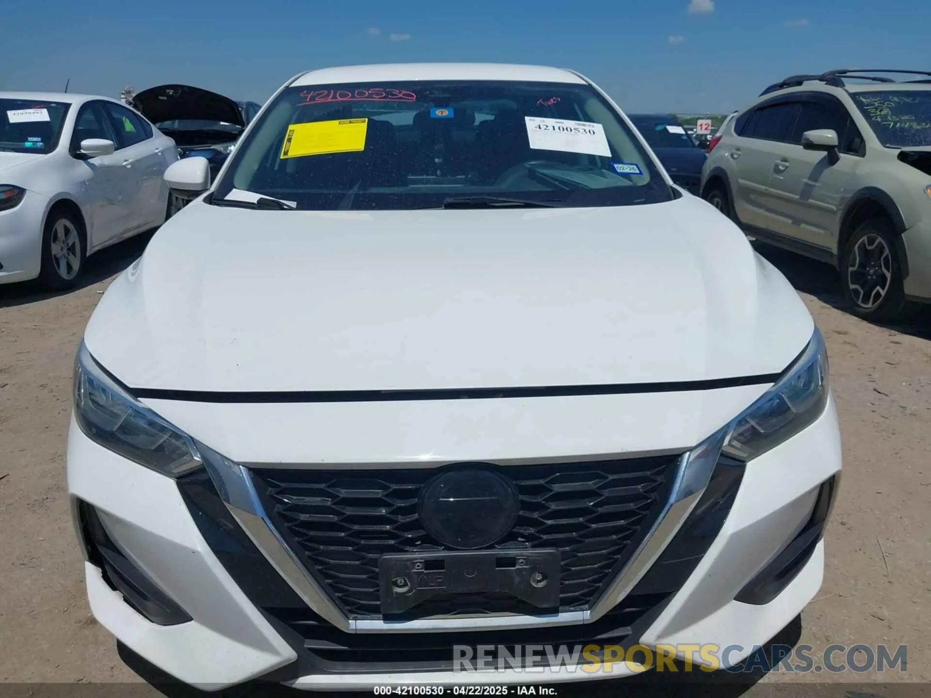 12 Photograph of a damaged car 3N1AB8BV9NY238631 NISSAN SENTRA 2022