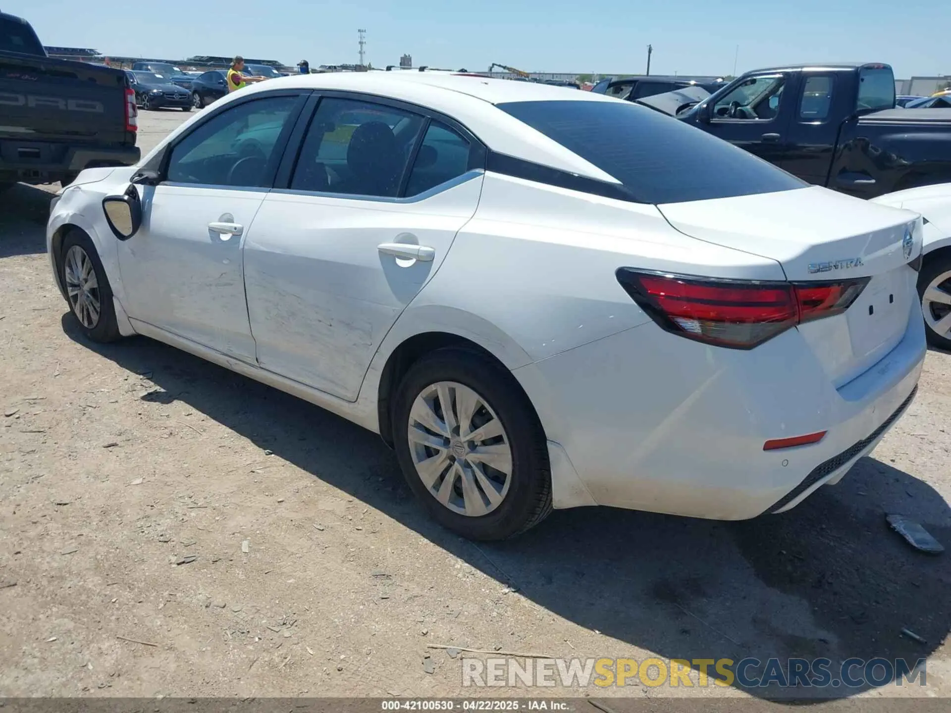 3 Photograph of a damaged car 3N1AB8BV9NY238631 NISSAN SENTRA 2022