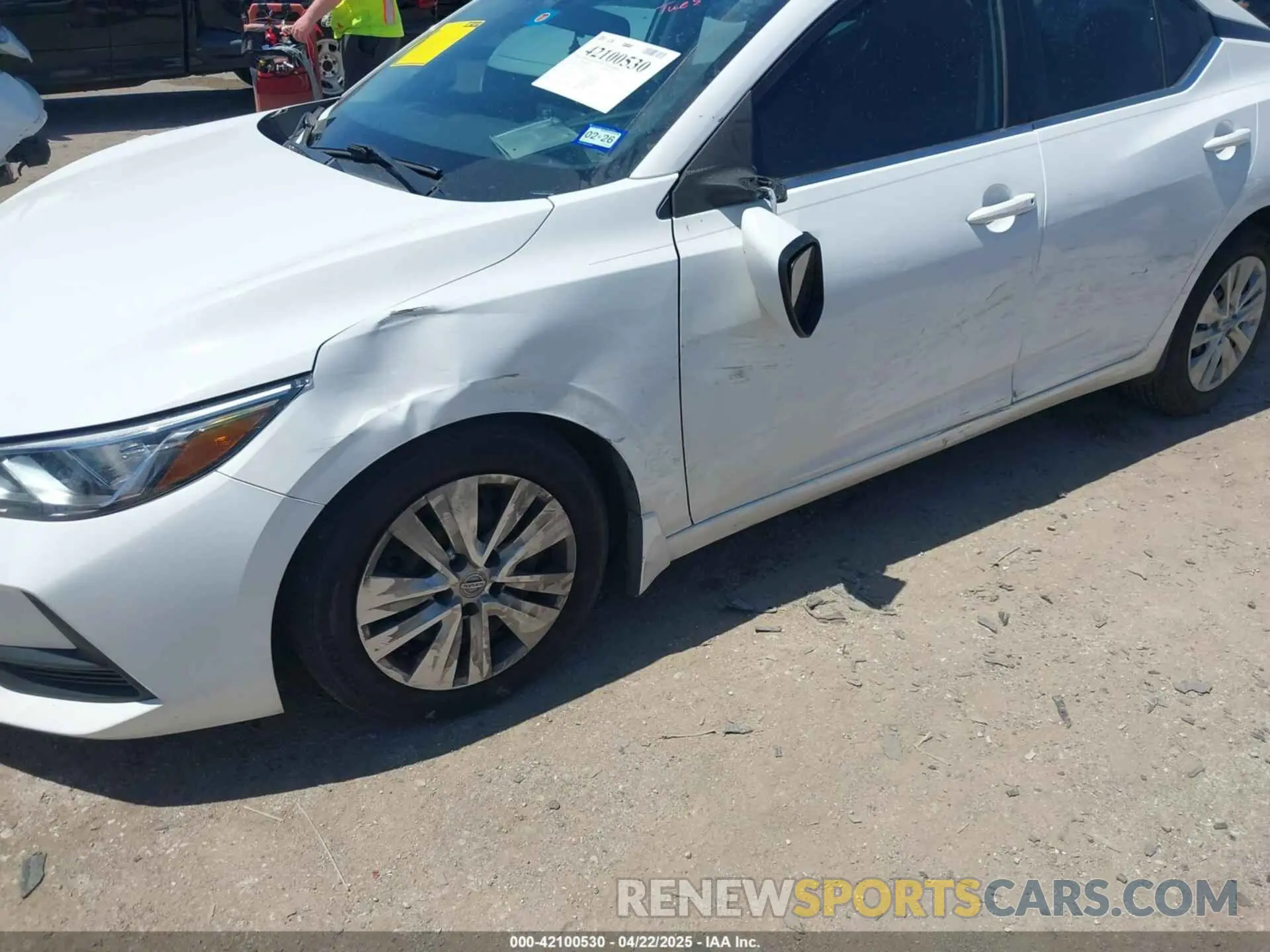 6 Photograph of a damaged car 3N1AB8BV9NY238631 NISSAN SENTRA 2022