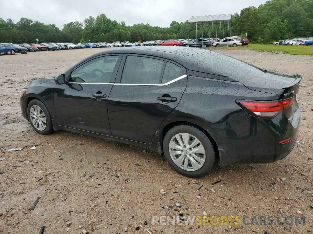 2 Photograph of a damaged car 3N1AB8BVXNY224933 NISSAN SENTRA 2022