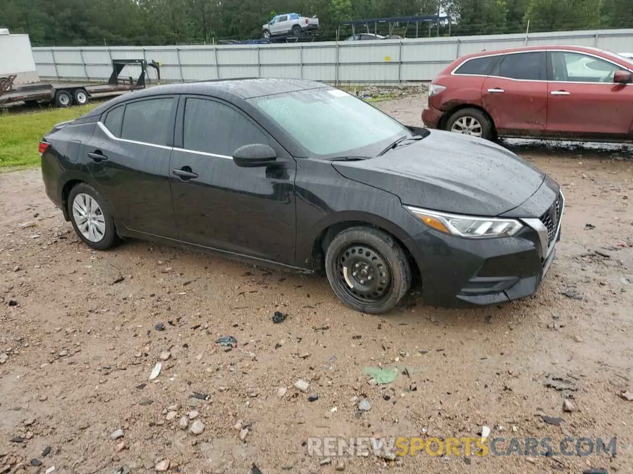 4 Photograph of a damaged car 3N1AB8BVXNY224933 NISSAN SENTRA 2022