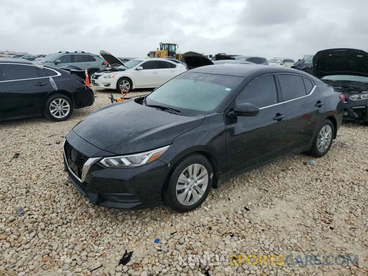 1 Photograph of a damaged car 3N1AB8BVXNY238329 NISSAN SENTRA 2022