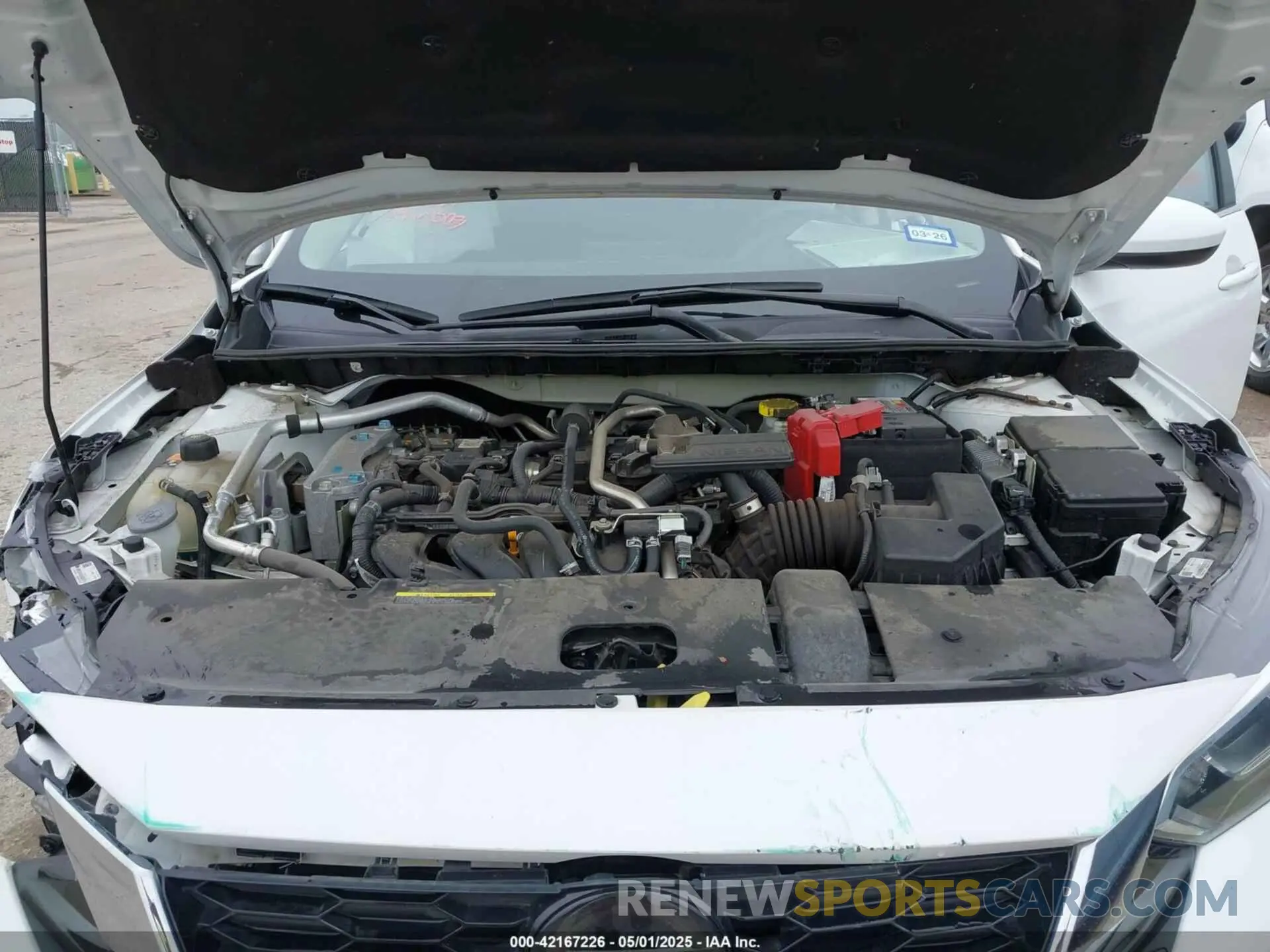 10 Photograph of a damaged car 3N1AB8BVXNY259102 NISSAN SENTRA 2022