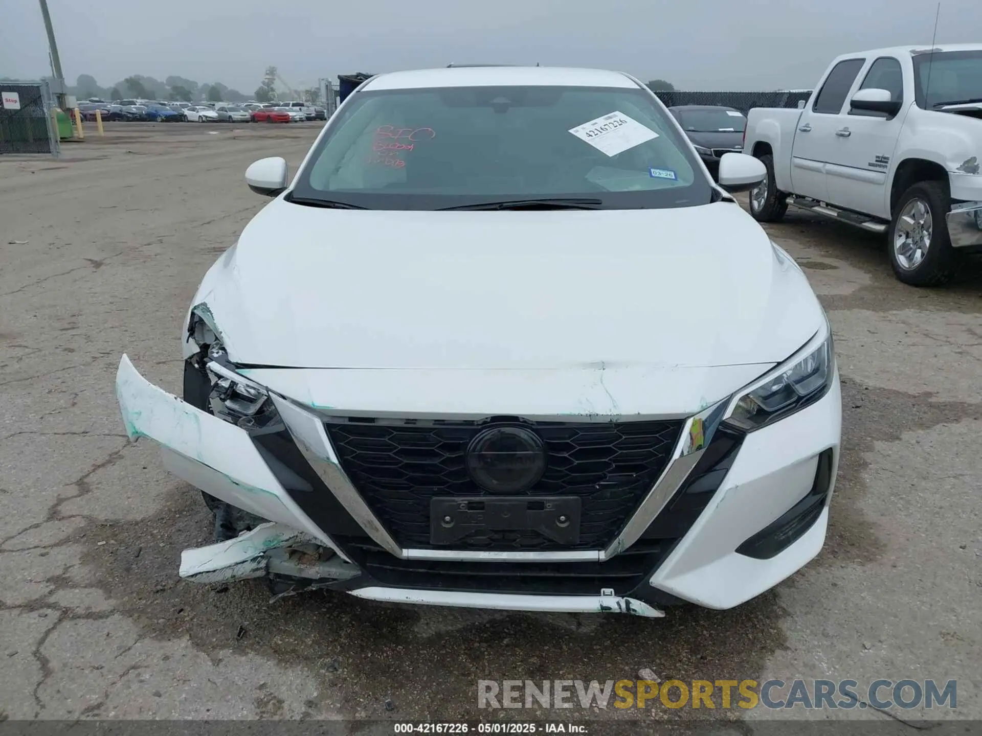 11 Photograph of a damaged car 3N1AB8BVXNY259102 NISSAN SENTRA 2022
