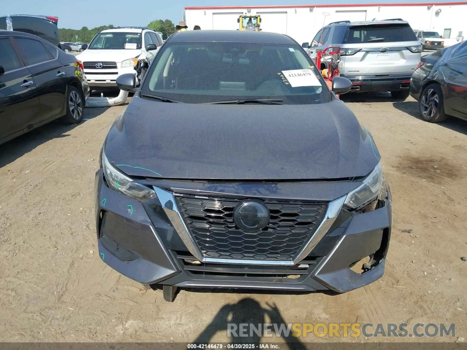 12 Photograph of a damaged car 3N1AB8CV0NY203295 NISSAN SENTRA 2022