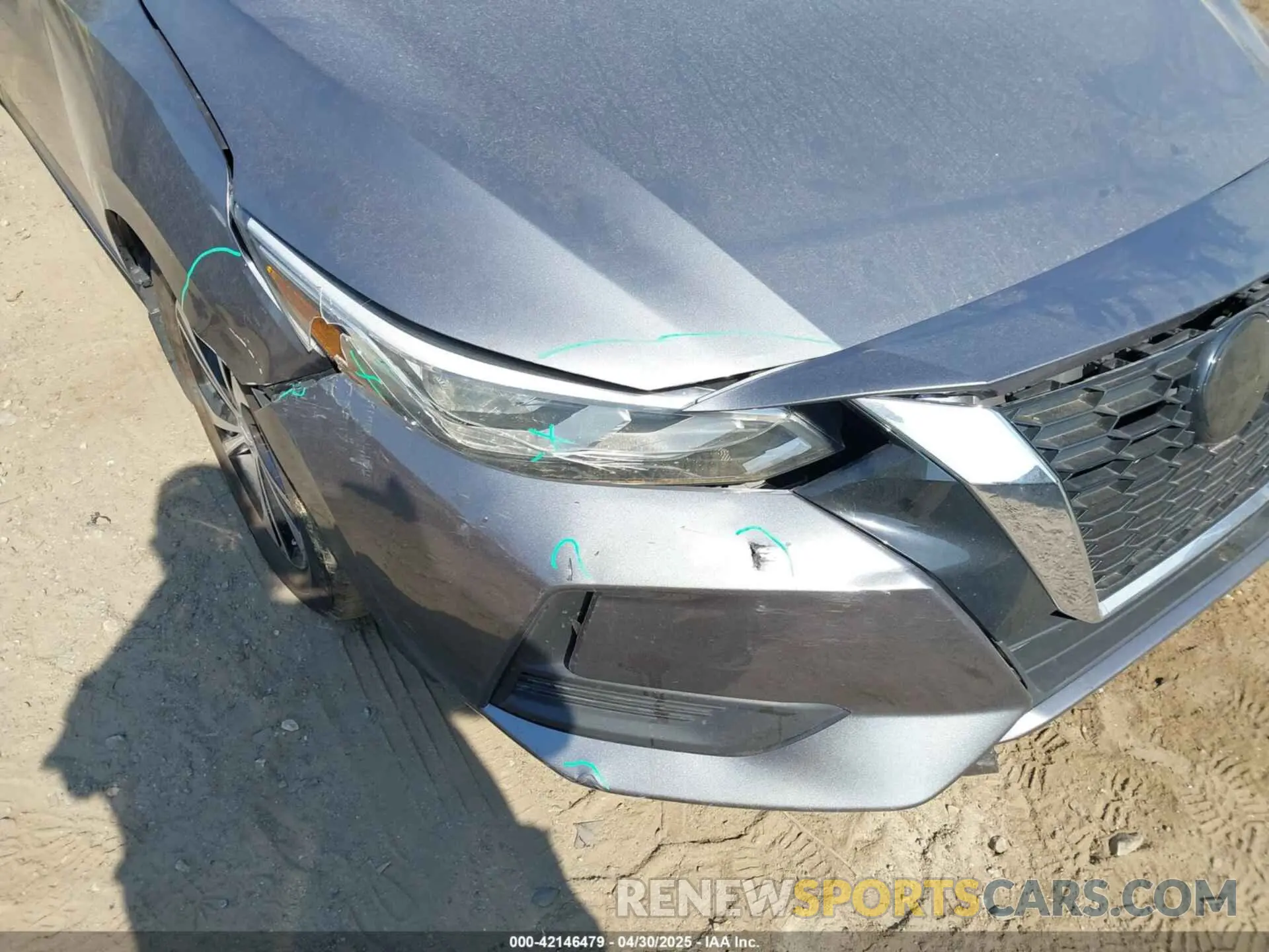 18 Photograph of a damaged car 3N1AB8CV0NY203295 NISSAN SENTRA 2022