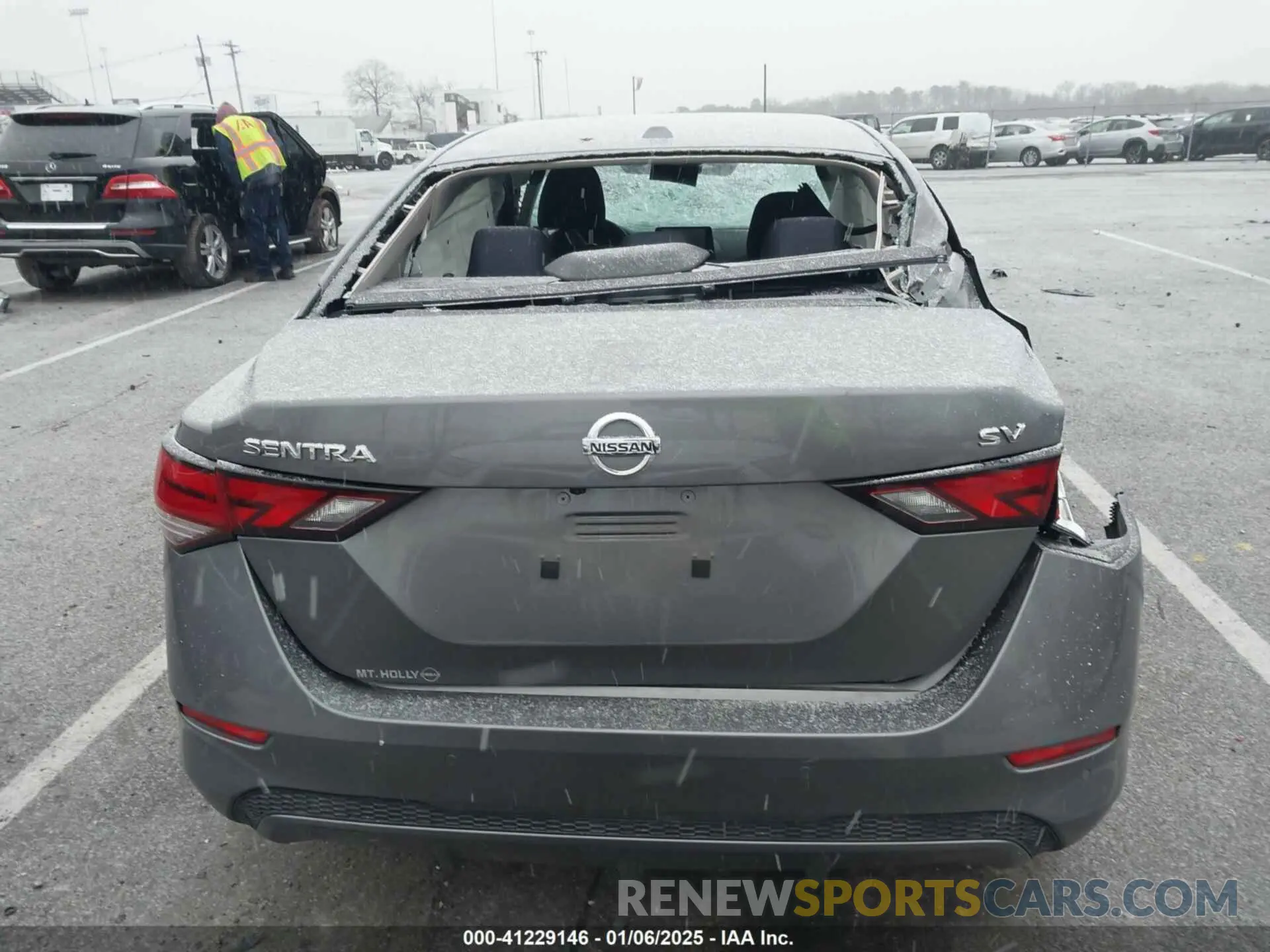 16 Photograph of a damaged car 3N1AB8CV0NY211798 NISSAN SENTRA 2022