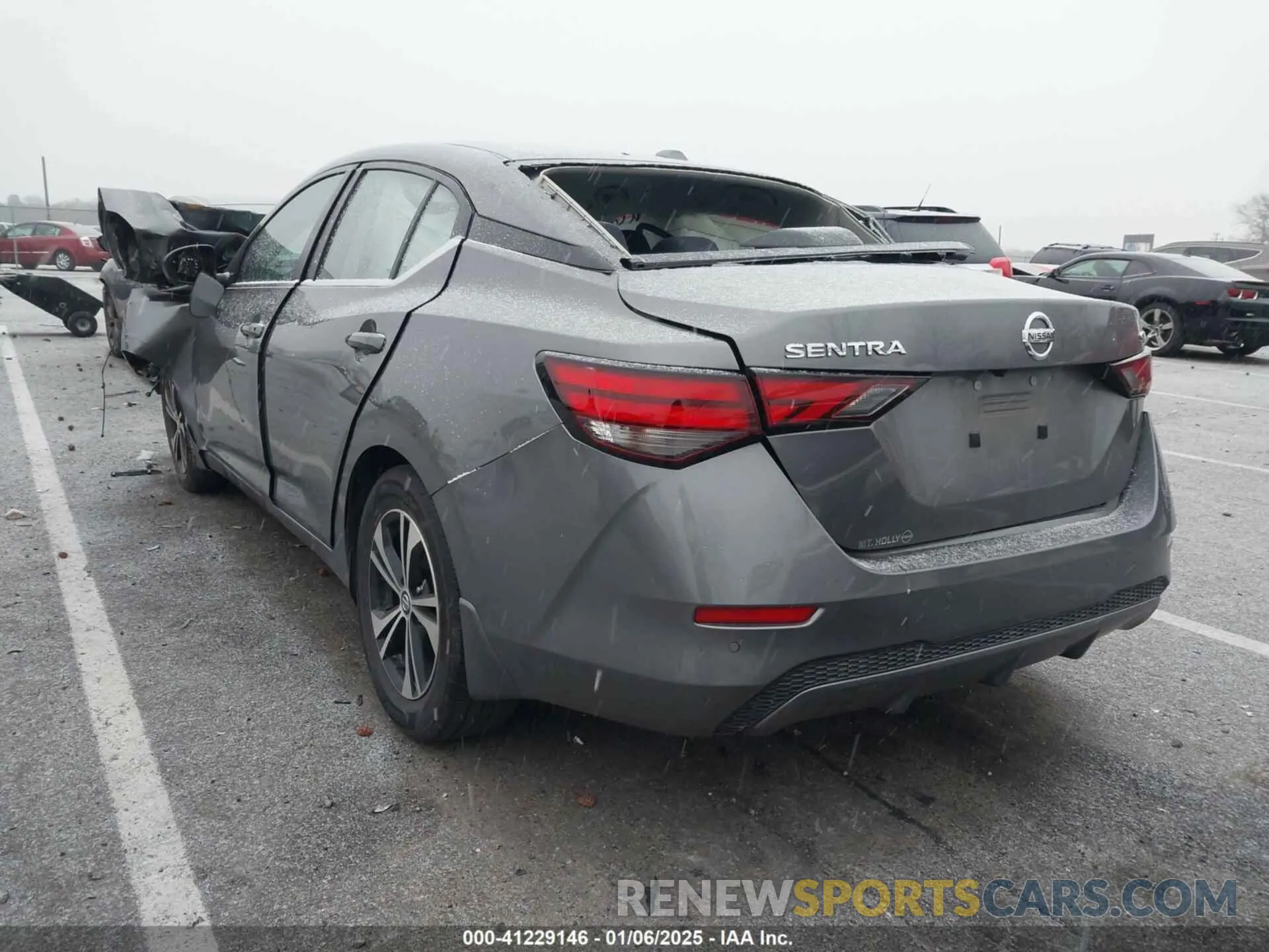 3 Photograph of a damaged car 3N1AB8CV0NY211798 NISSAN SENTRA 2022