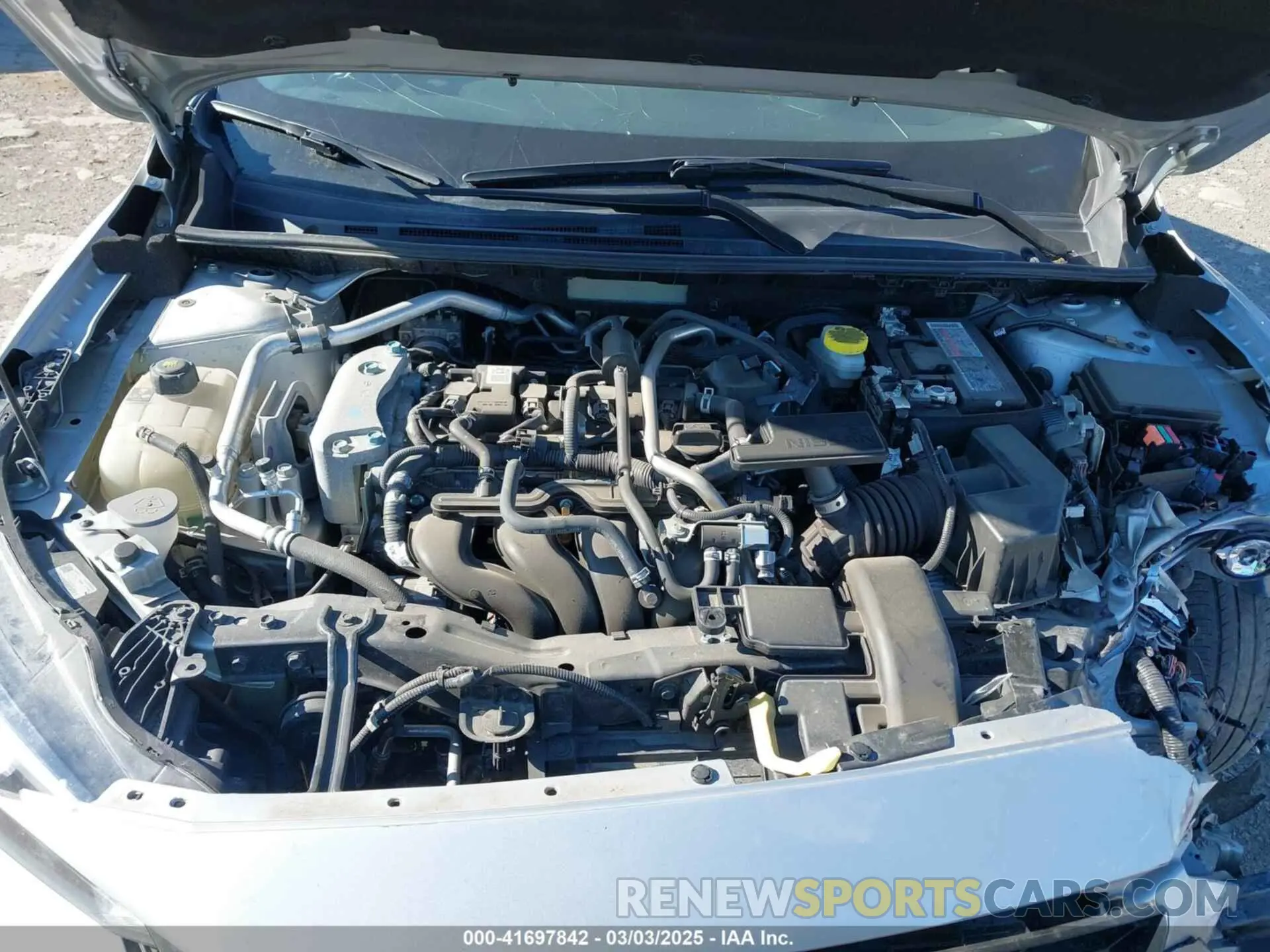 10 Photograph of a damaged car 3N1AB8CV0NY228066 NISSAN SENTRA 2022