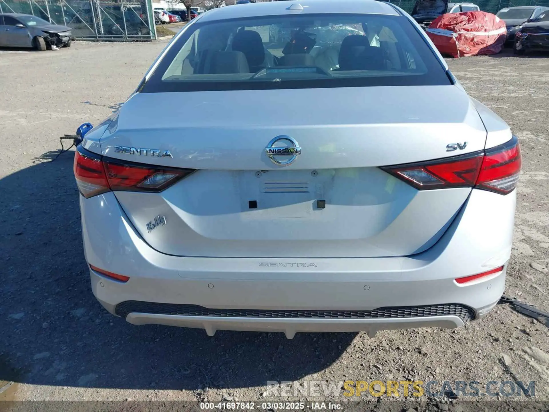 16 Photograph of a damaged car 3N1AB8CV0NY228066 NISSAN SENTRA 2022