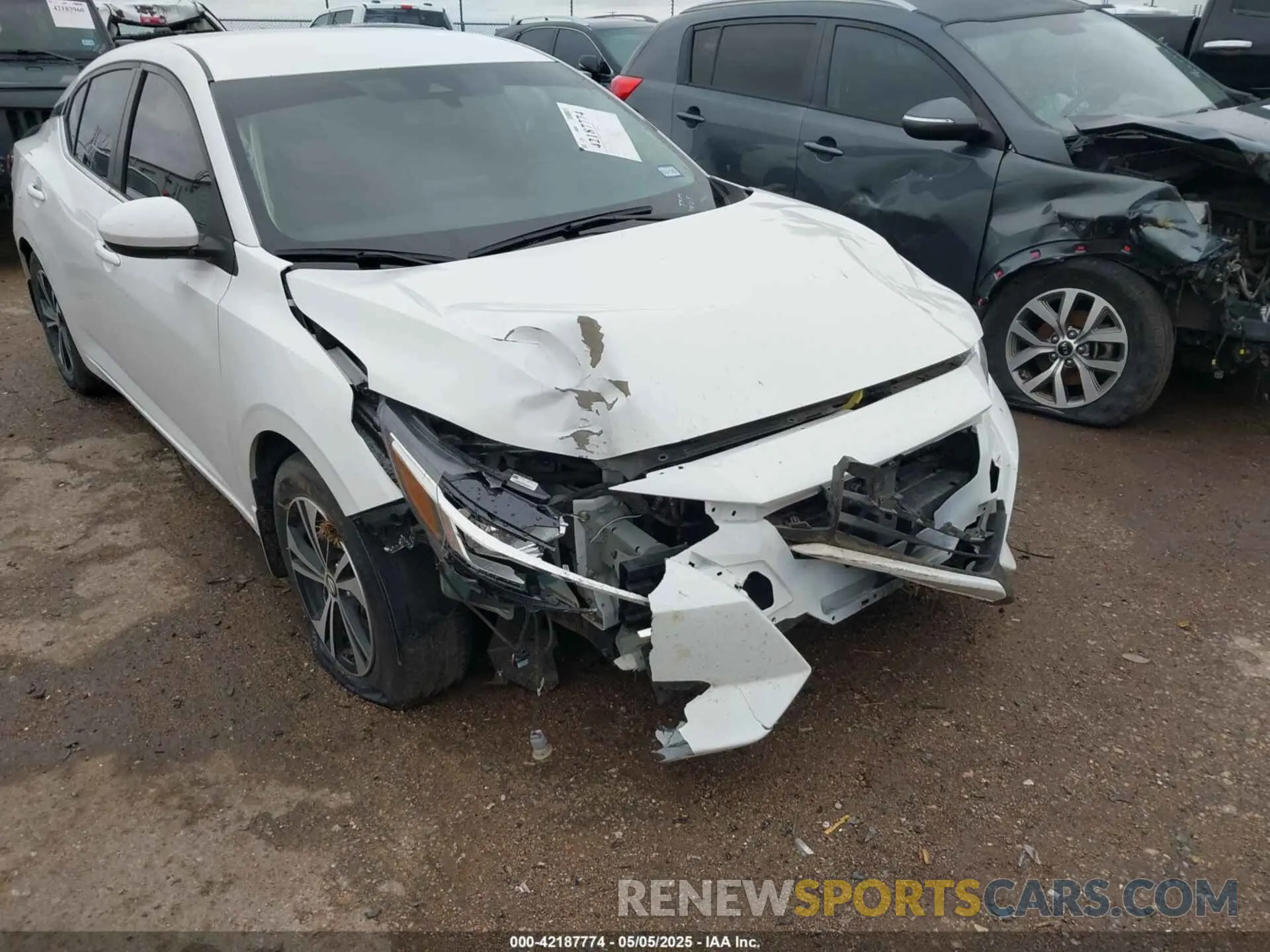 6 Photograph of a damaged car 3N1AB8CV0NY233123 NISSAN SENTRA 2022