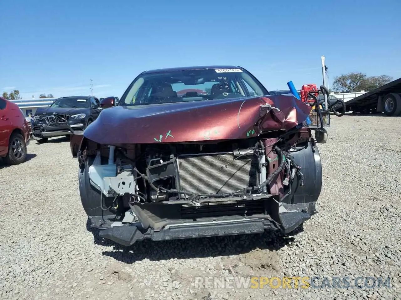 5 Photograph of a damaged car 3N1AB8CV0NY233252 NISSAN SENTRA 2022