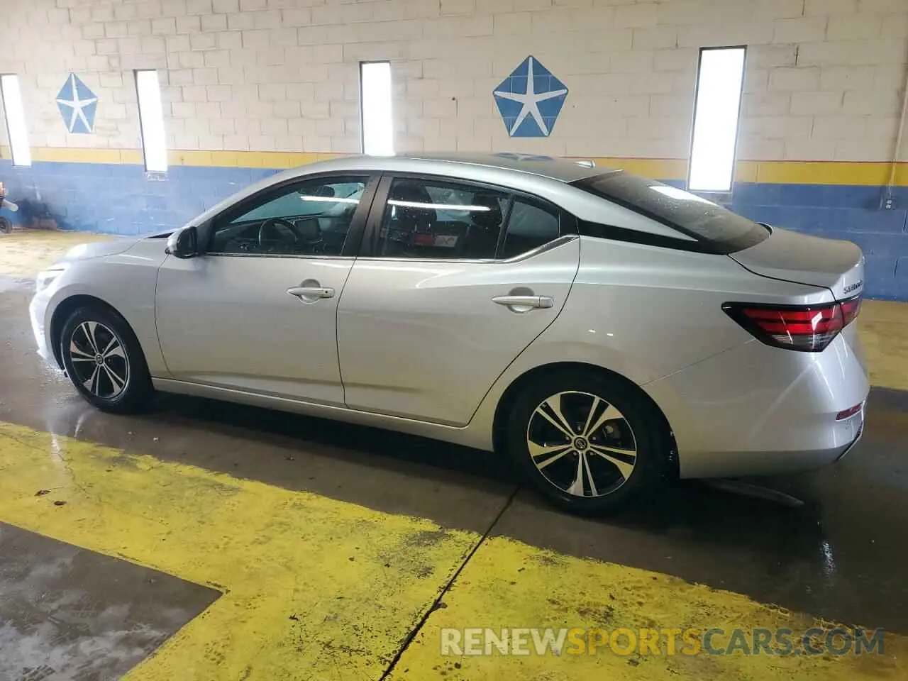 2 Photograph of a damaged car 3N1AB8CV0NY242209 NISSAN SENTRA 2022