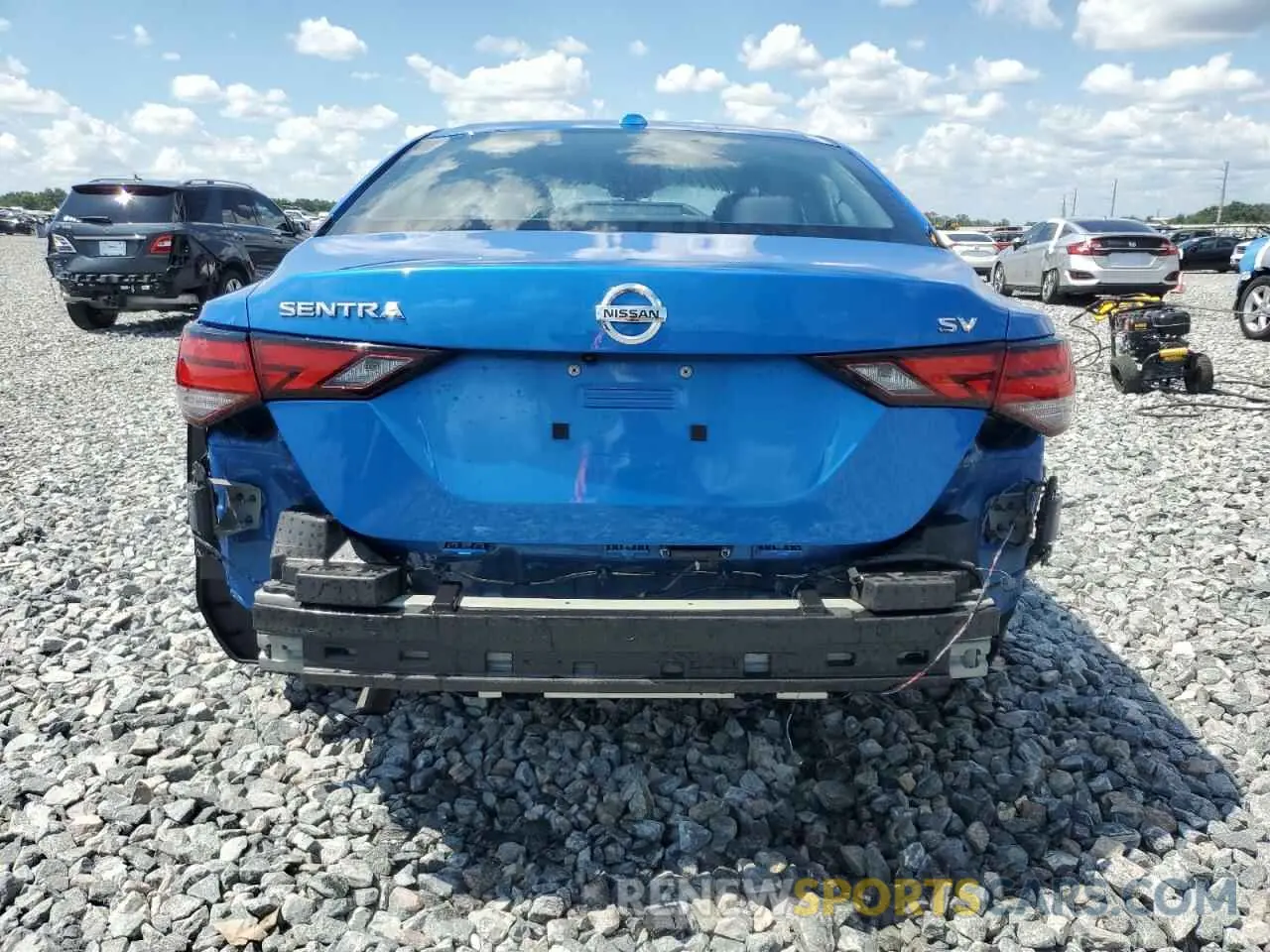 6 Photograph of a damaged car 3N1AB8CV0NY242579 NISSAN SENTRA 2022