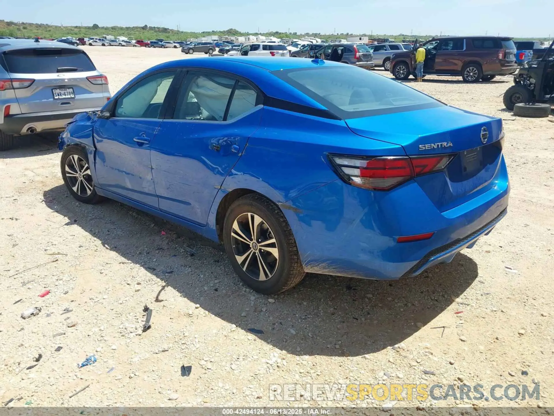 3 Photograph of a damaged car 3N1AB8CV0NY242758 NISSAN SENTRA 2022