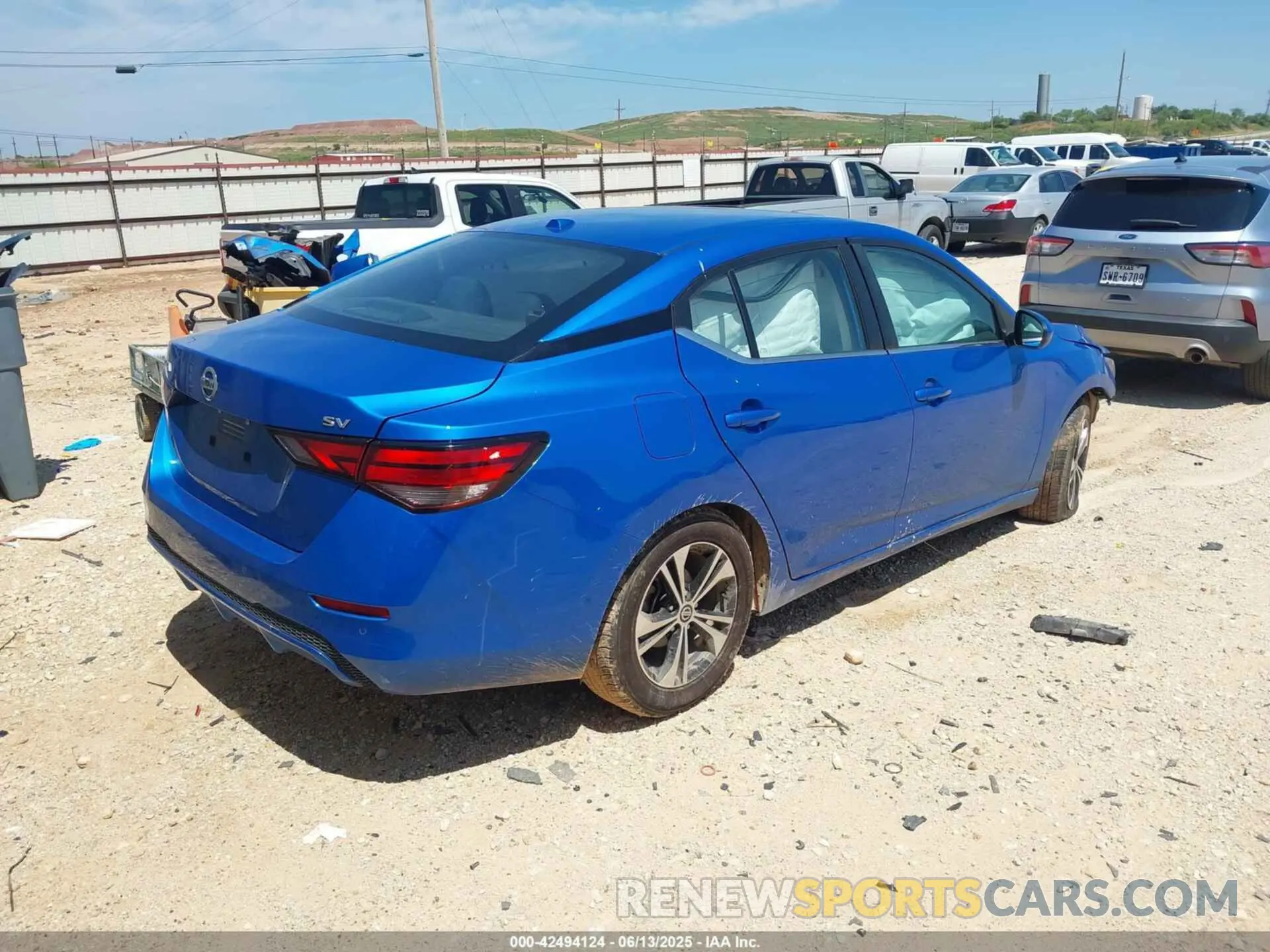 4 Photograph of a damaged car 3N1AB8CV0NY242758 NISSAN SENTRA 2022
