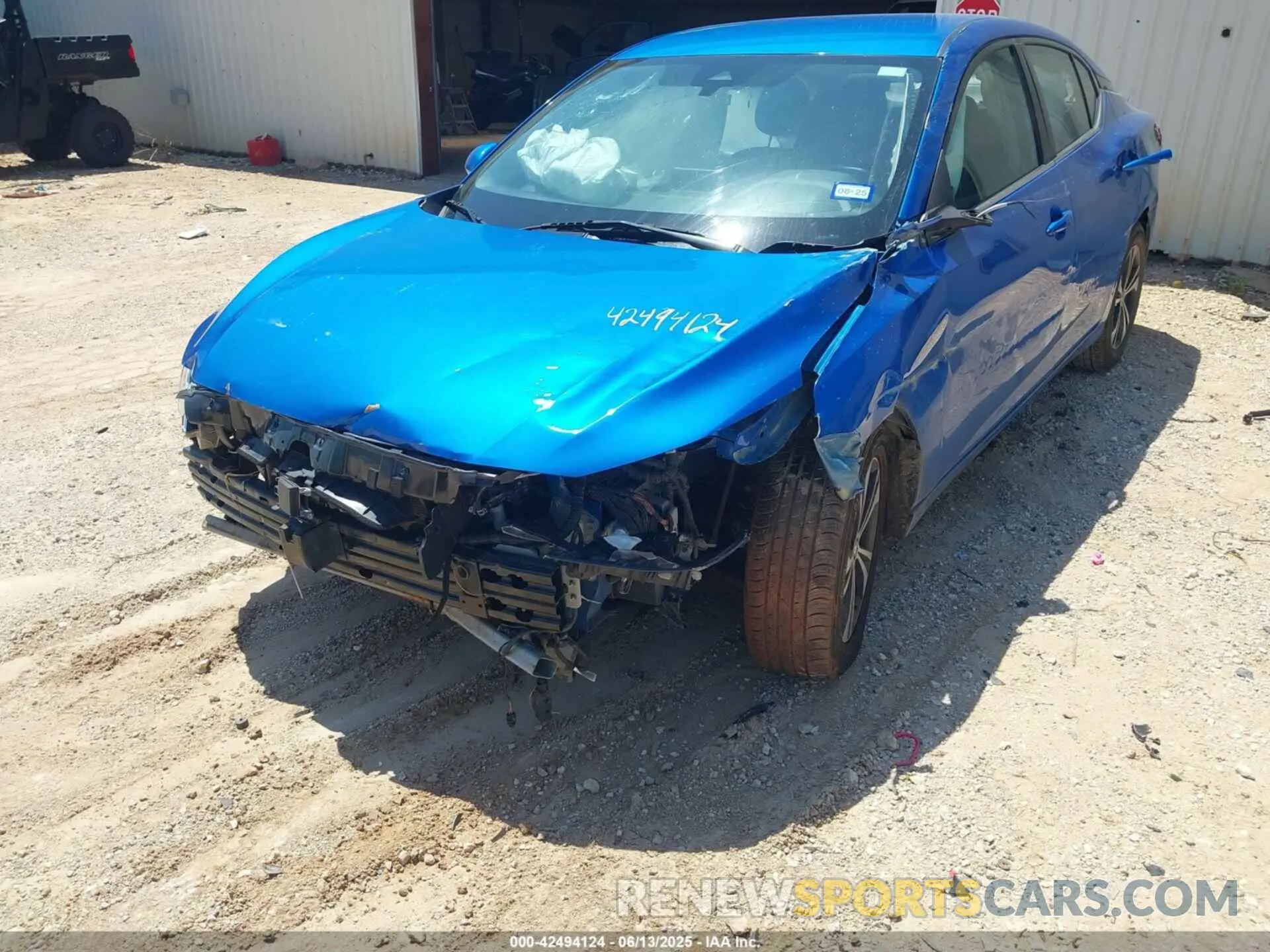6 Photograph of a damaged car 3N1AB8CV0NY242758 NISSAN SENTRA 2022