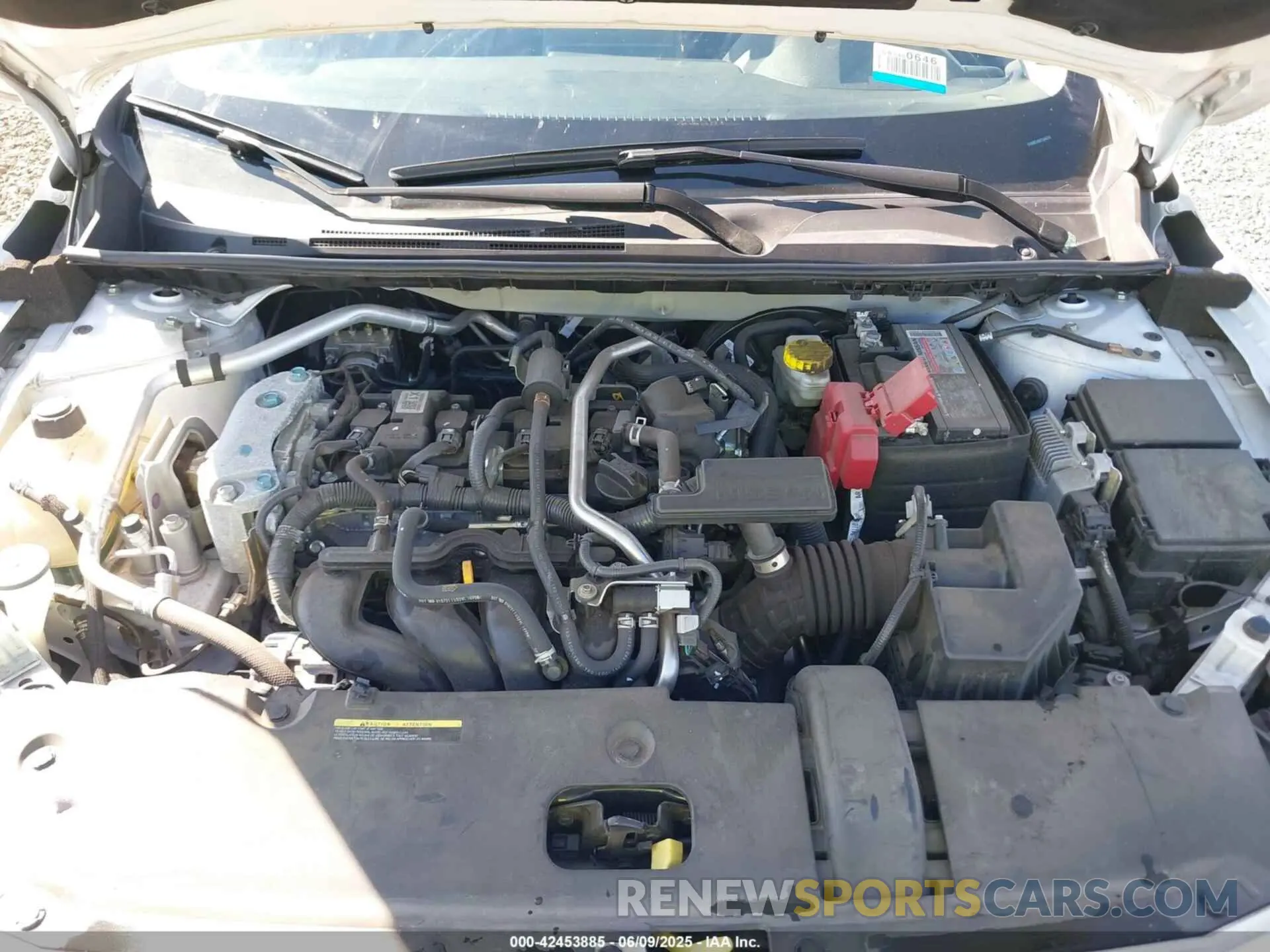 10 Photograph of a damaged car 3N1AB8CV0NY244235 NISSAN SENTRA 2022