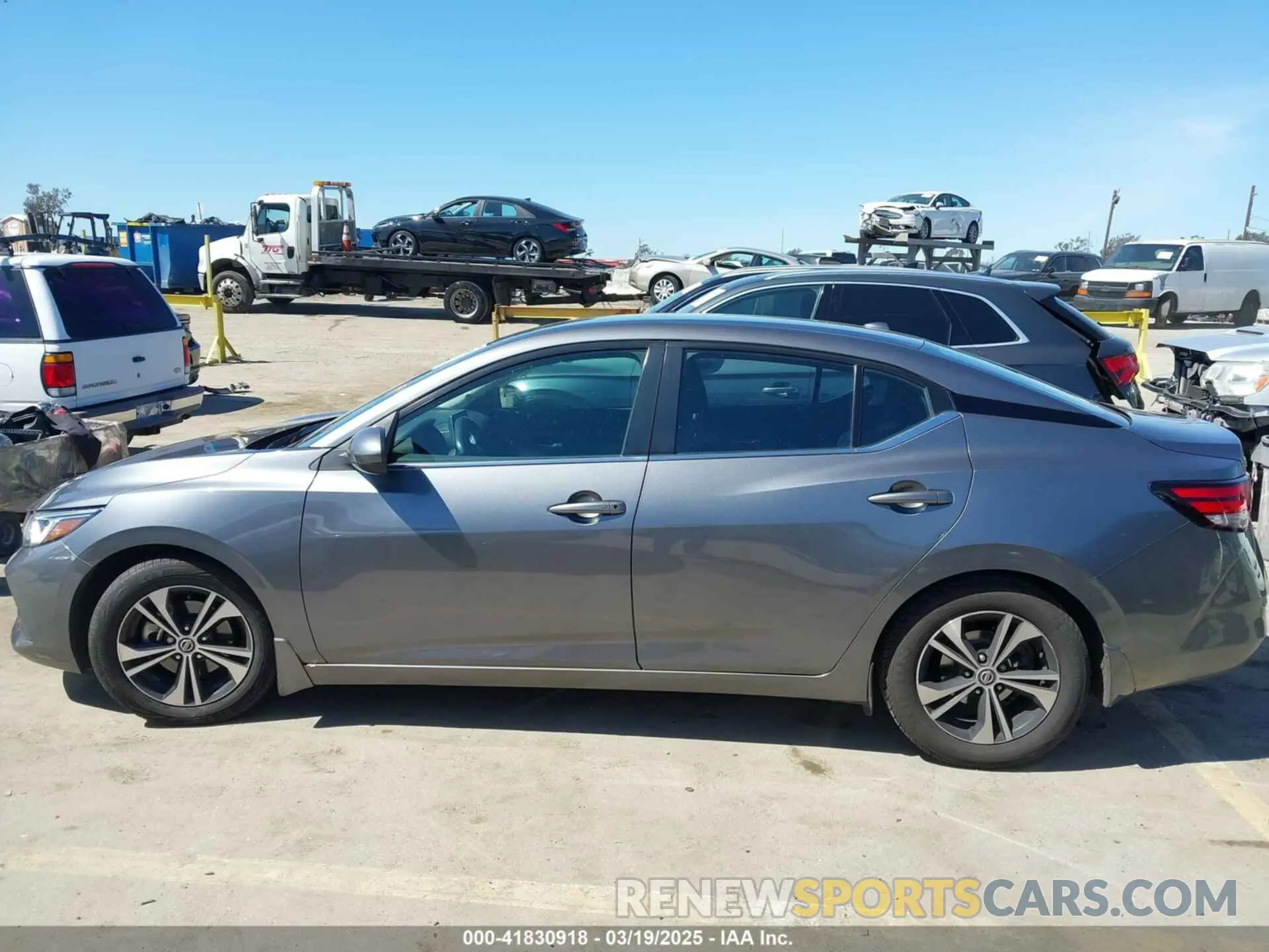 14 Photograph of a damaged car 3N1AB8CV0NY245305 NISSAN SENTRA 2022