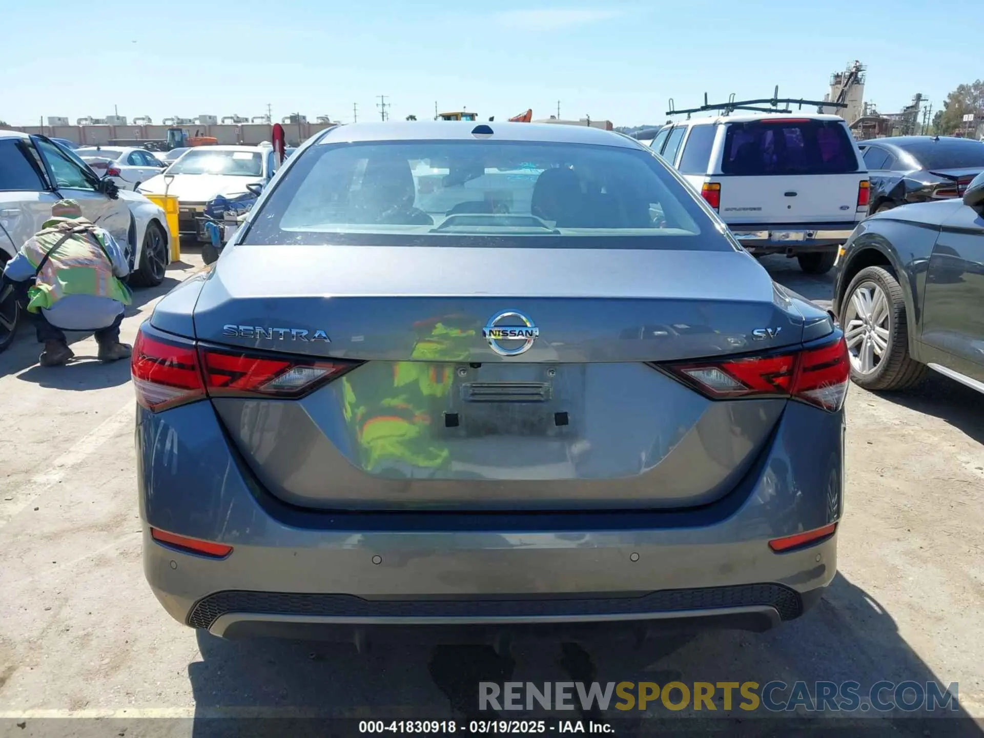 16 Photograph of a damaged car 3N1AB8CV0NY245305 NISSAN SENTRA 2022