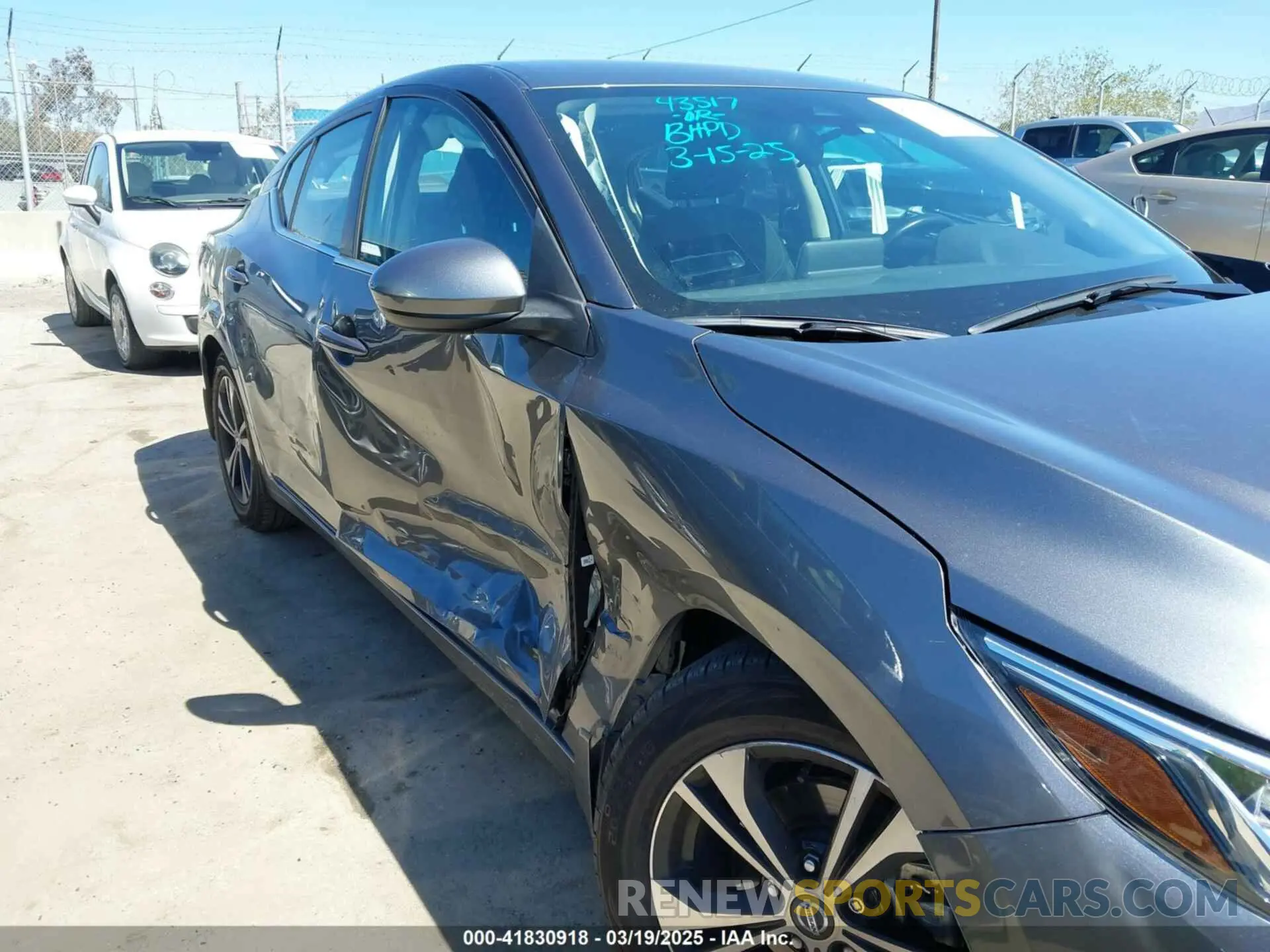 6 Photograph of a damaged car 3N1AB8CV0NY245305 NISSAN SENTRA 2022