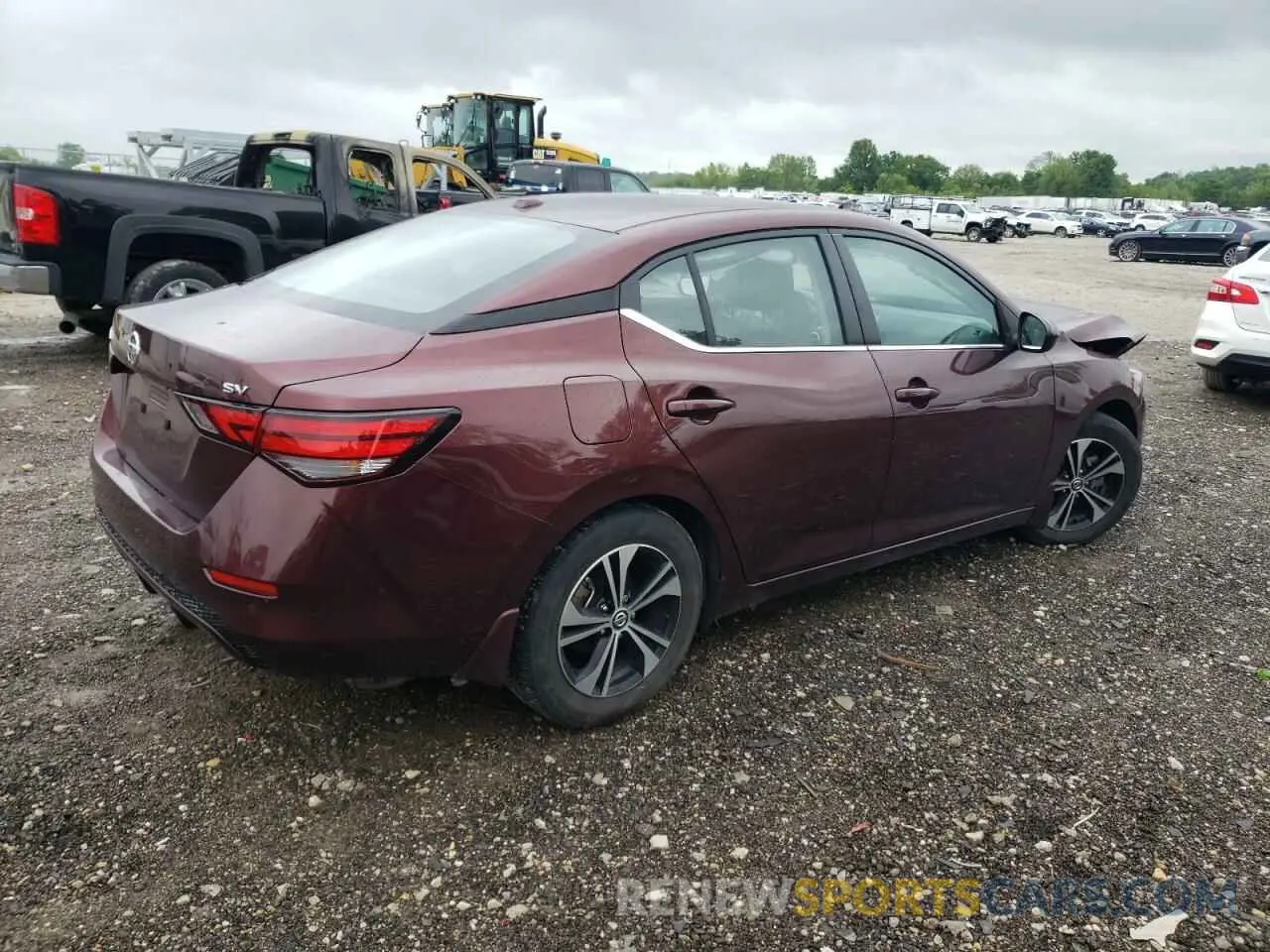 3 Photograph of a damaged car 3N1AB8CV0NY245577 NISSAN SENTRA 2022