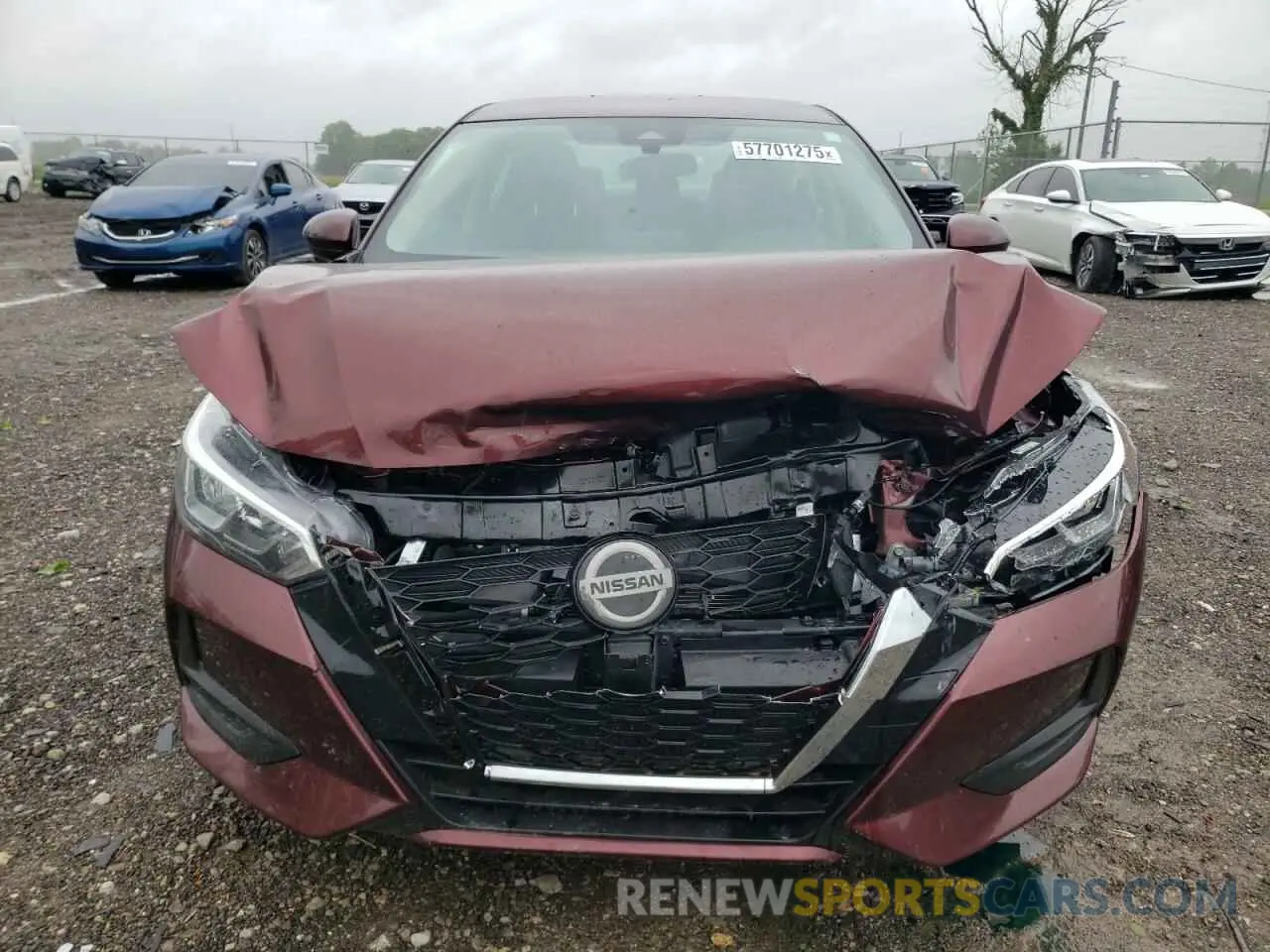 5 Photograph of a damaged car 3N1AB8CV0NY245577 NISSAN SENTRA 2022