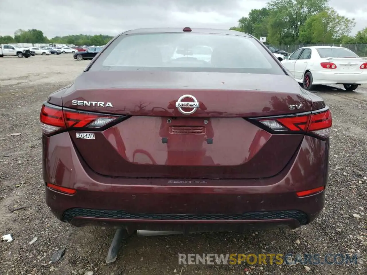 6 Photograph of a damaged car 3N1AB8CV0NY245577 NISSAN SENTRA 2022