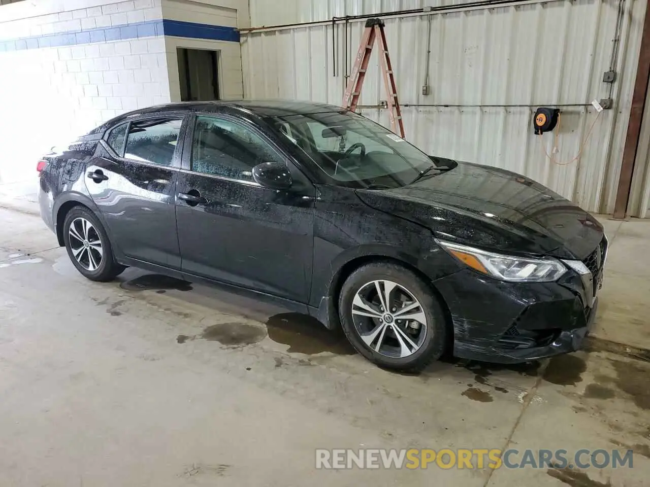 4 Photograph of a damaged car 3N1AB8CV0NY249659 NISSAN SENTRA 2022
