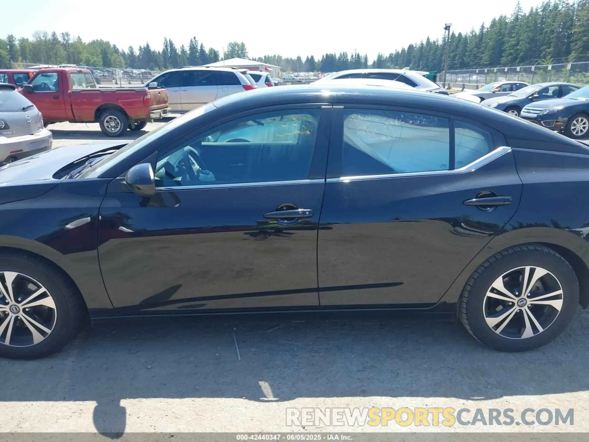 15 Photograph of a damaged car 3N1AB8CV0NY256613 NISSAN SENTRA 2022
