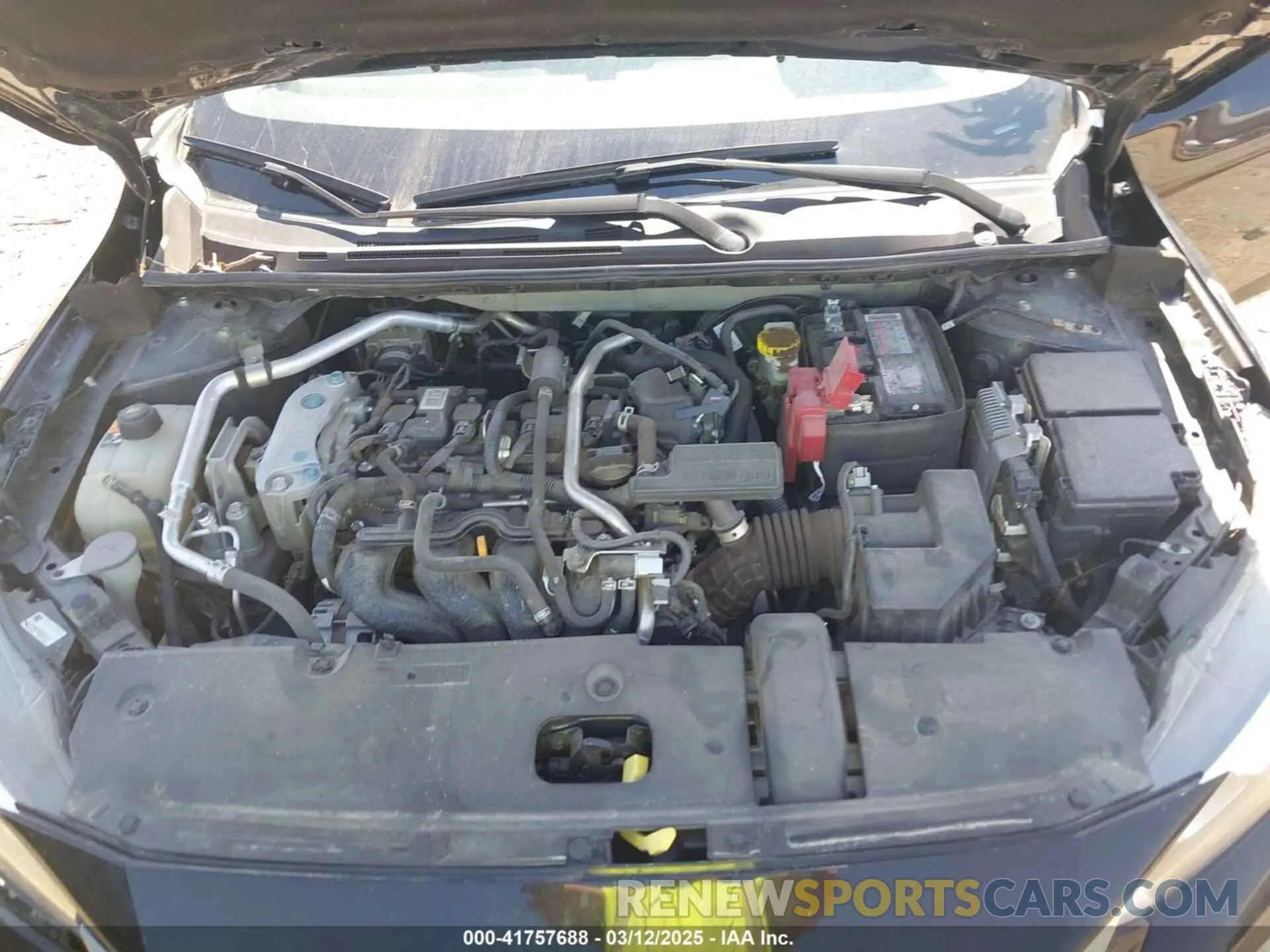 10 Photograph of a damaged car 3N1AB8CV0NY258331 NISSAN SENTRA 2022