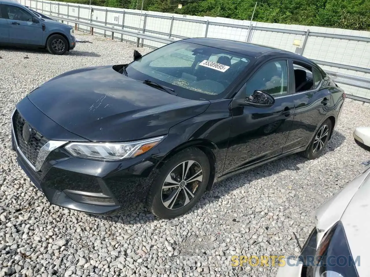 1 Photograph of a damaged car 3N1AB8CV0NY259463 NISSAN SENTRA 2022