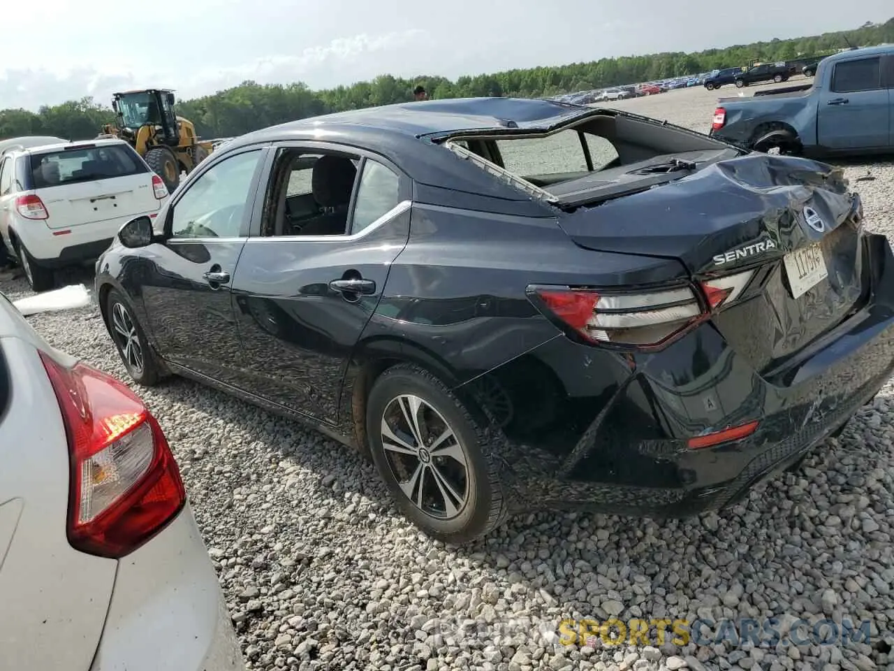 2 Photograph of a damaged car 3N1AB8CV0NY259463 NISSAN SENTRA 2022