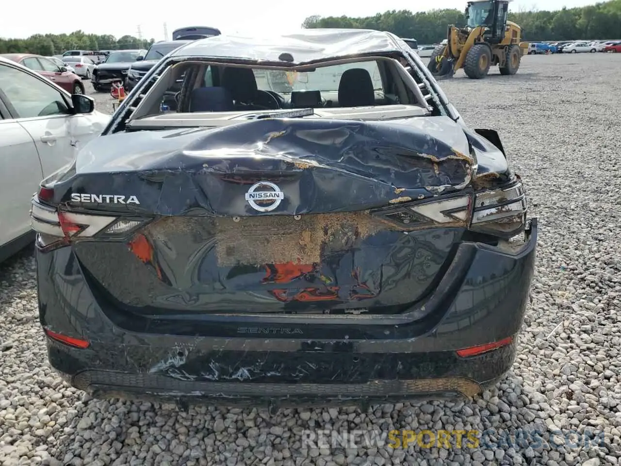 6 Photograph of a damaged car 3N1AB8CV0NY259463 NISSAN SENTRA 2022