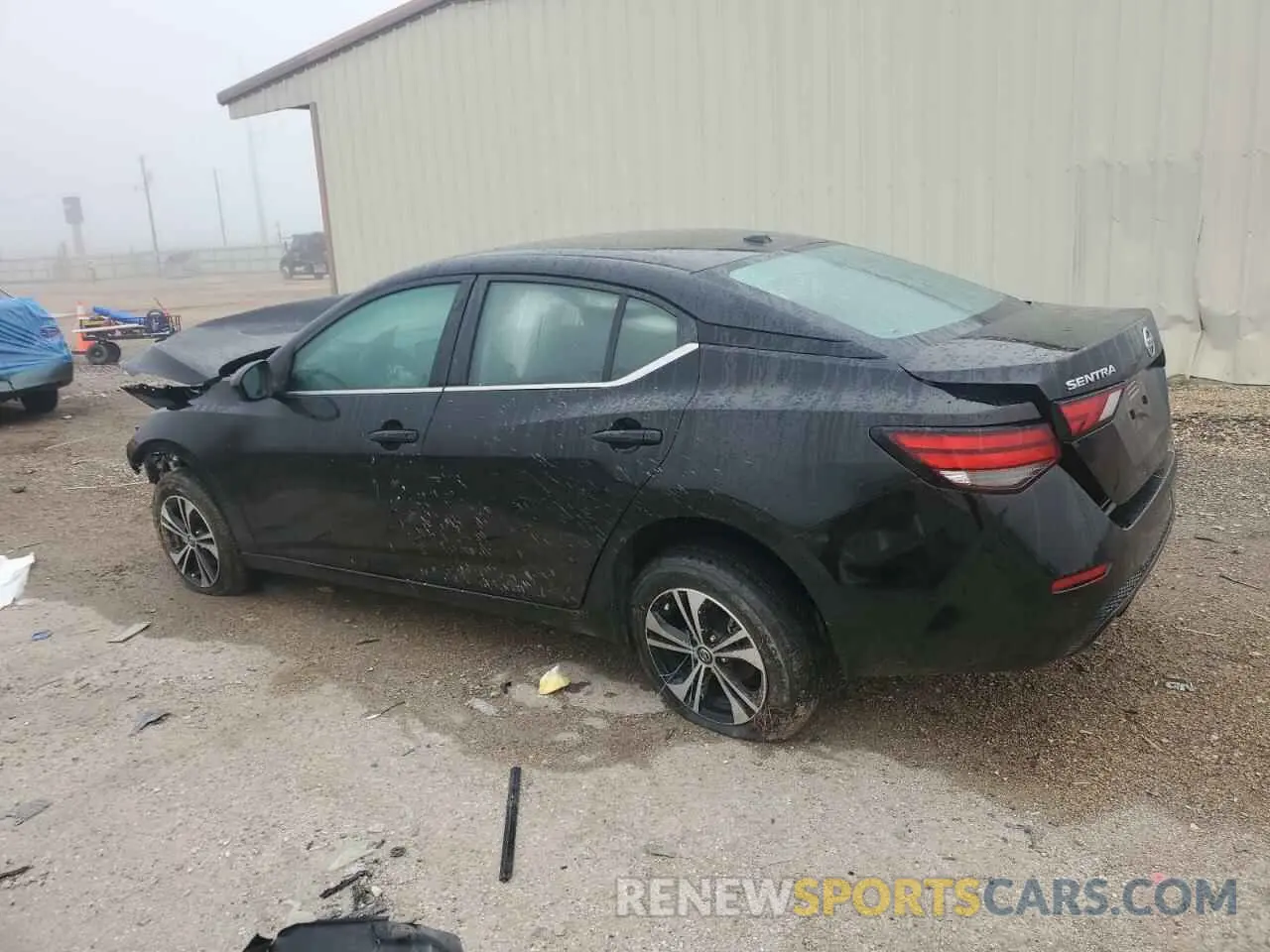 2 Photograph of a damaged car 3N1AB8CV0NY264498 NISSAN SENTRA 2022
