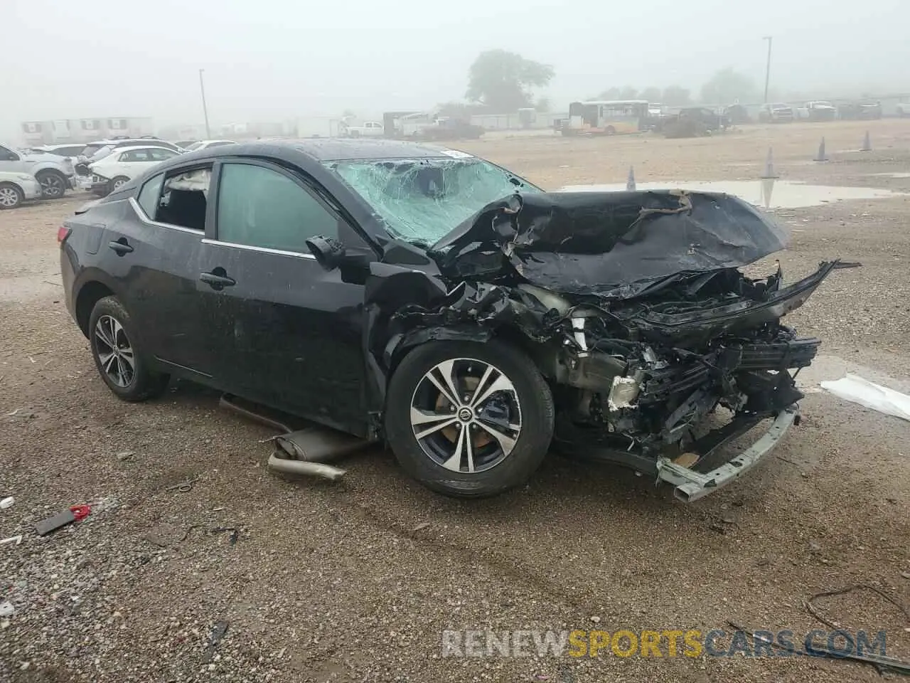 4 Photograph of a damaged car 3N1AB8CV0NY264498 NISSAN SENTRA 2022