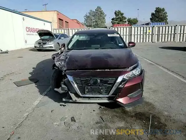 11 Photograph of a damaged car 3N1AB8CV0NY264839 NISSAN SENTRA 2022