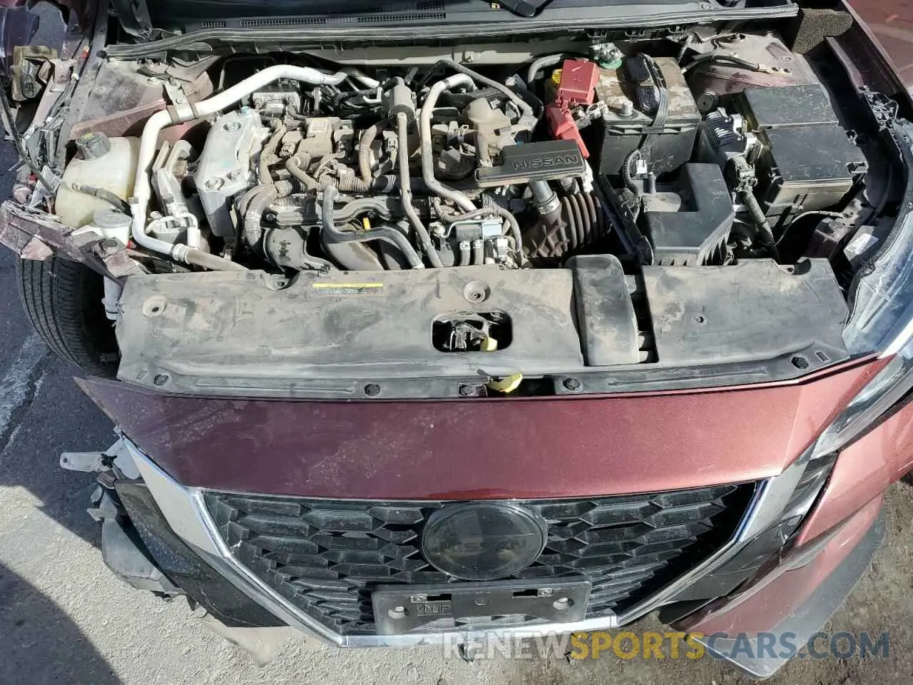 12 Photograph of a damaged car 3N1AB8CV0NY264839 NISSAN SENTRA 2022
